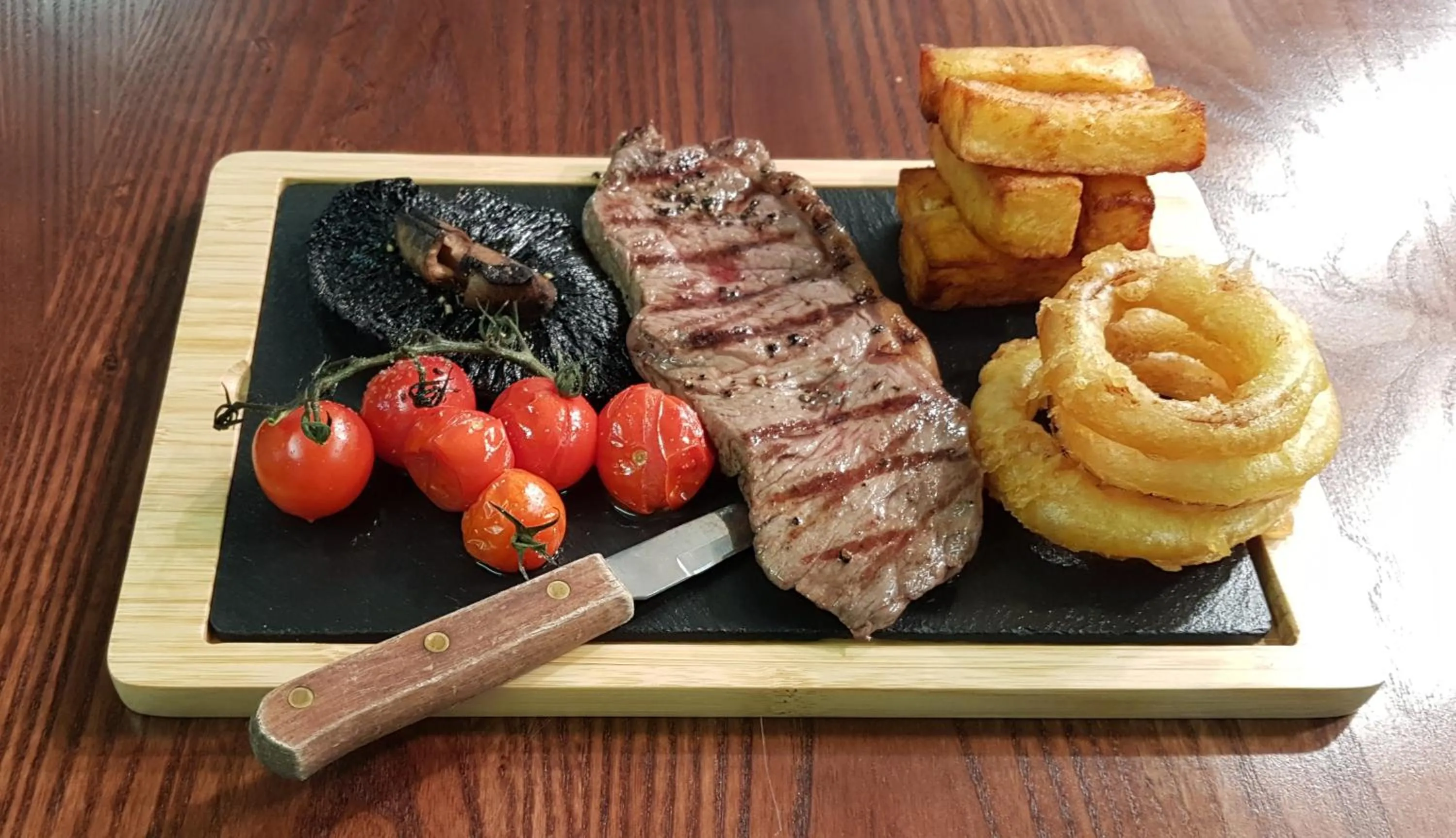 Food close-up in Cove Bay Hotel