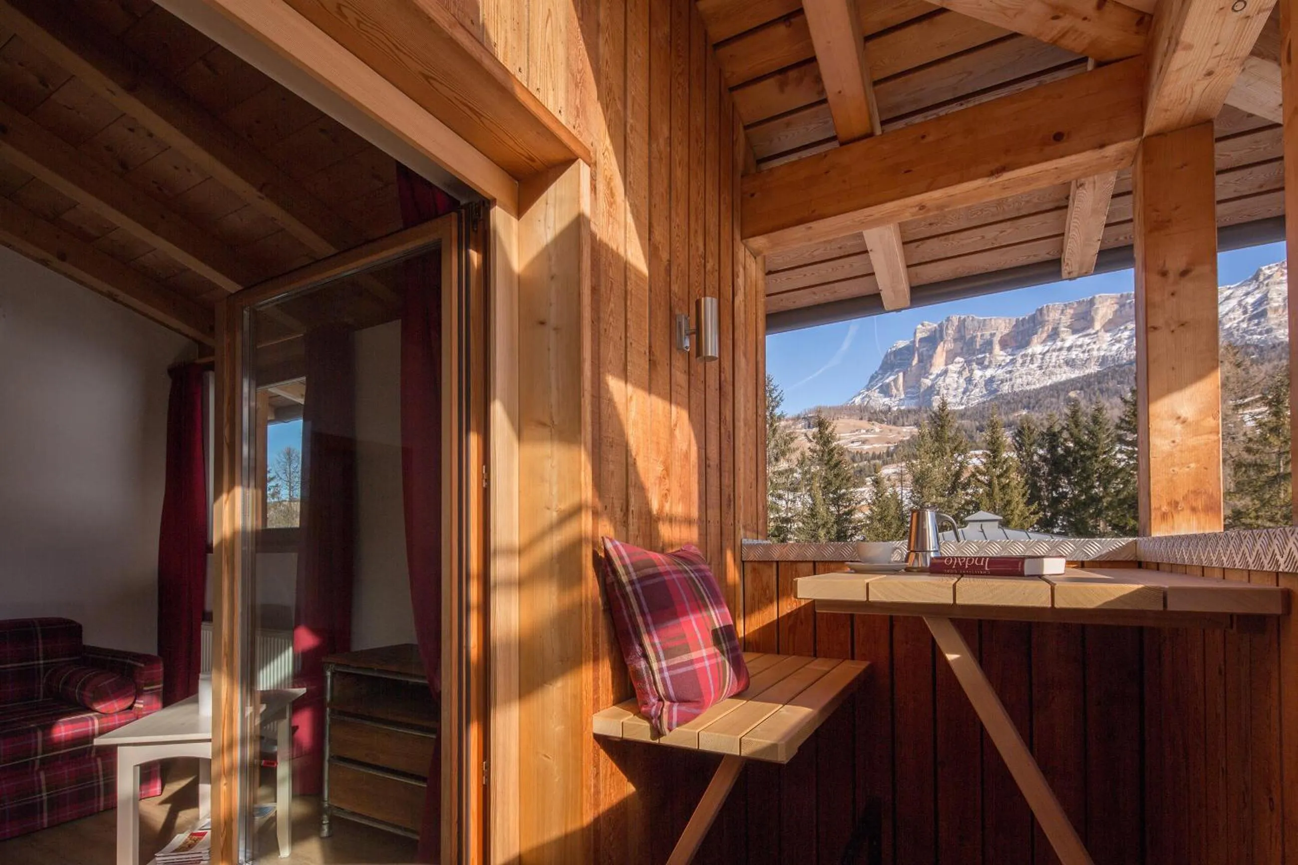Balcony/Terrace in Appartamenti La Sajun & Les Viles