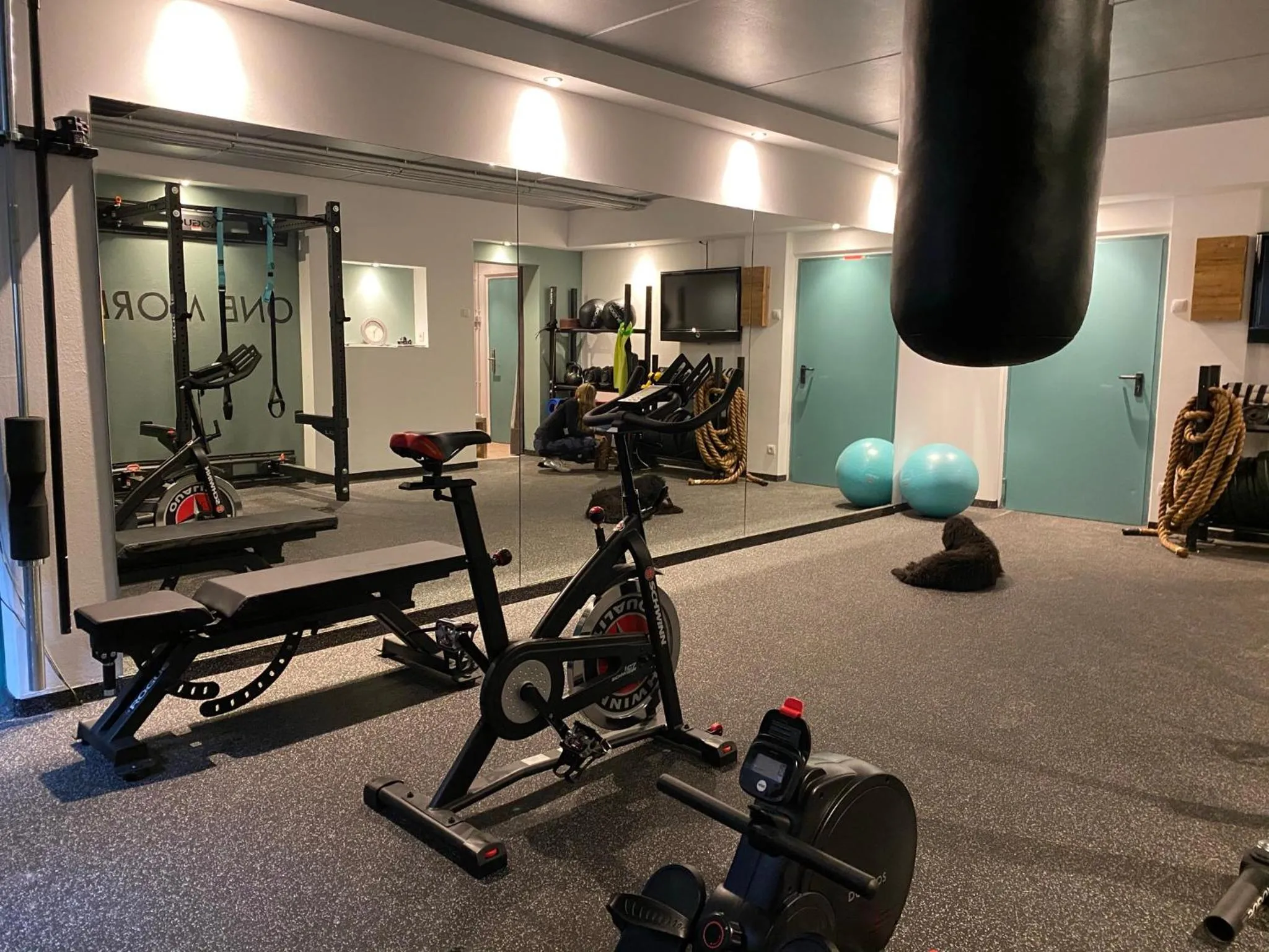 Fitness centre/facilities in Appartamenti La Sajun & Les Viles