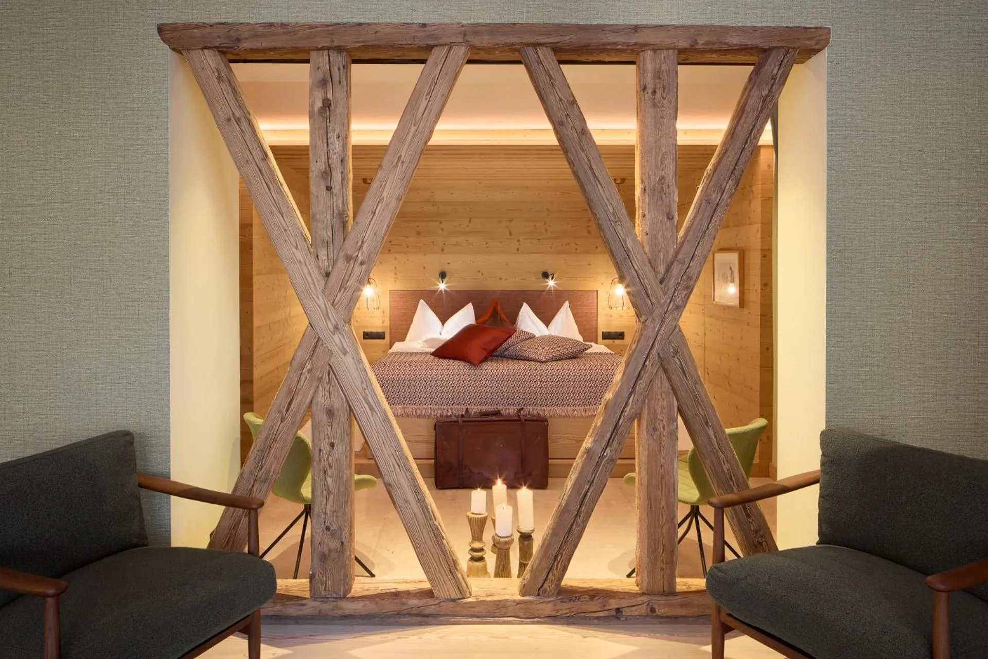 Bedroom in Appartamenti La Sajun & Les Viles