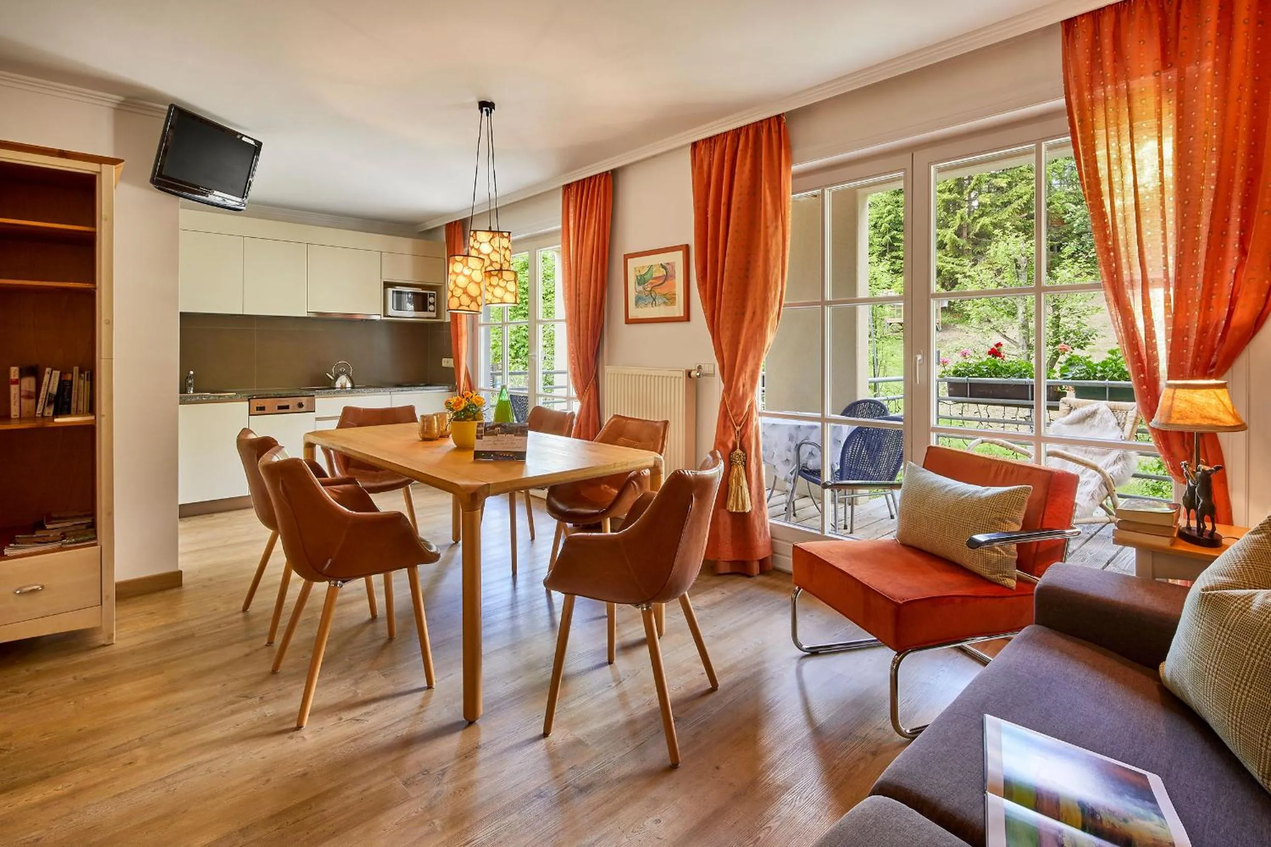 Living room in Appartamenti La Sajun & Les Viles