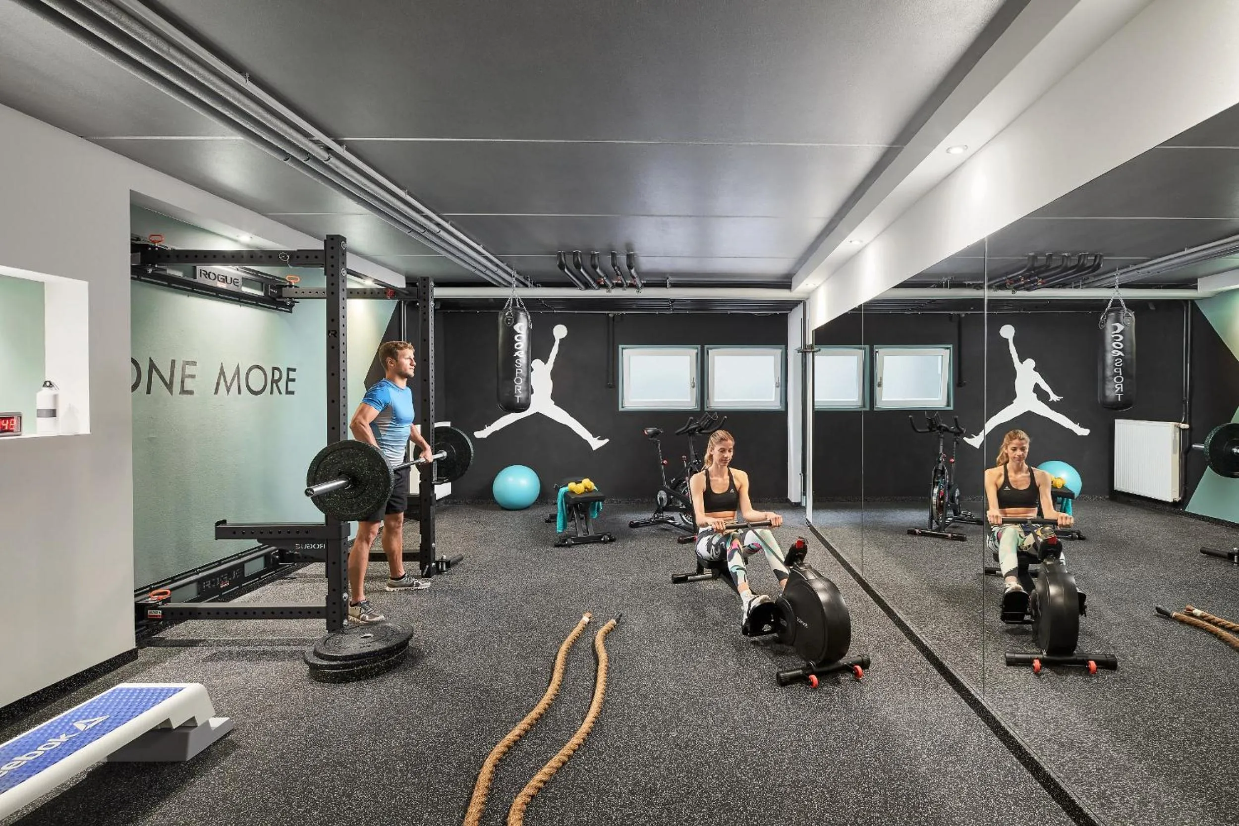Fitness centre/facilities in Appartamenti La Sajun & Les Viles