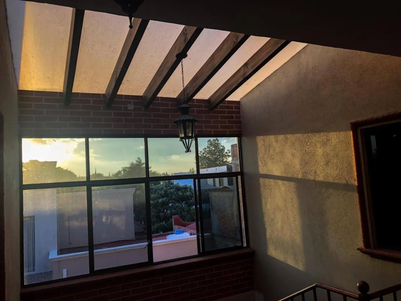 Garden view in Hotel Bugambilias Rooms