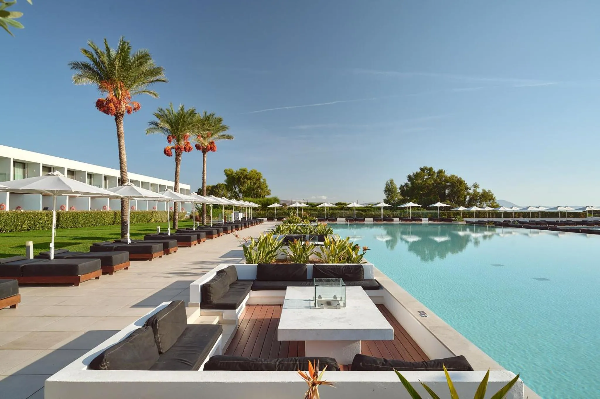 Swimming pool in Gennadi Grand Resort - Premium All Inclusive