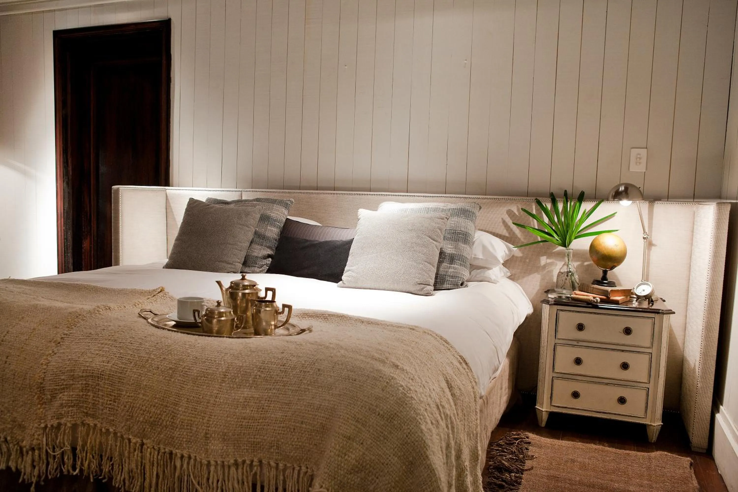 View (from property/room), Bed in La Alondra, Casa de huéspedes