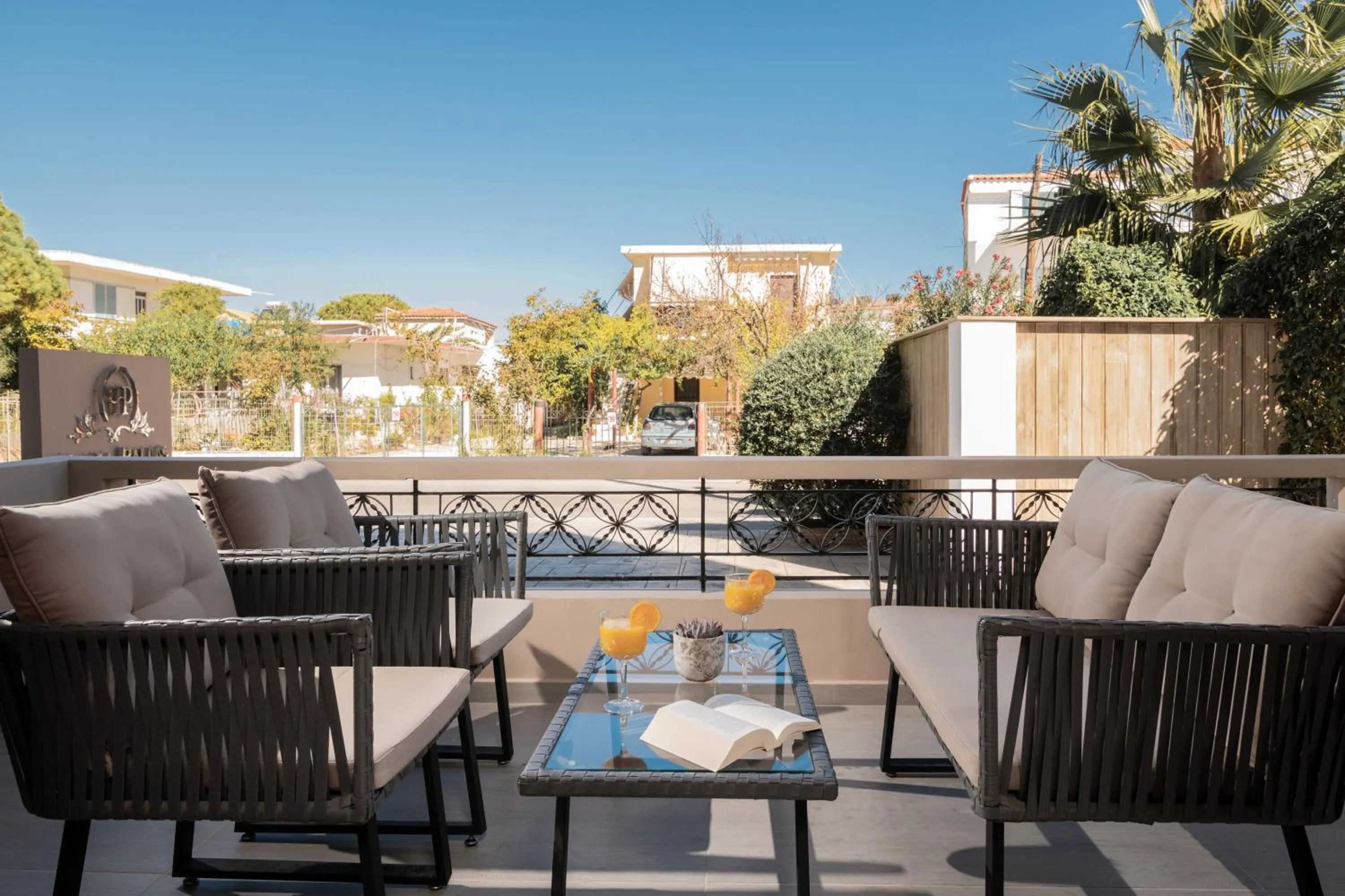 Patio in Plaza Pallas