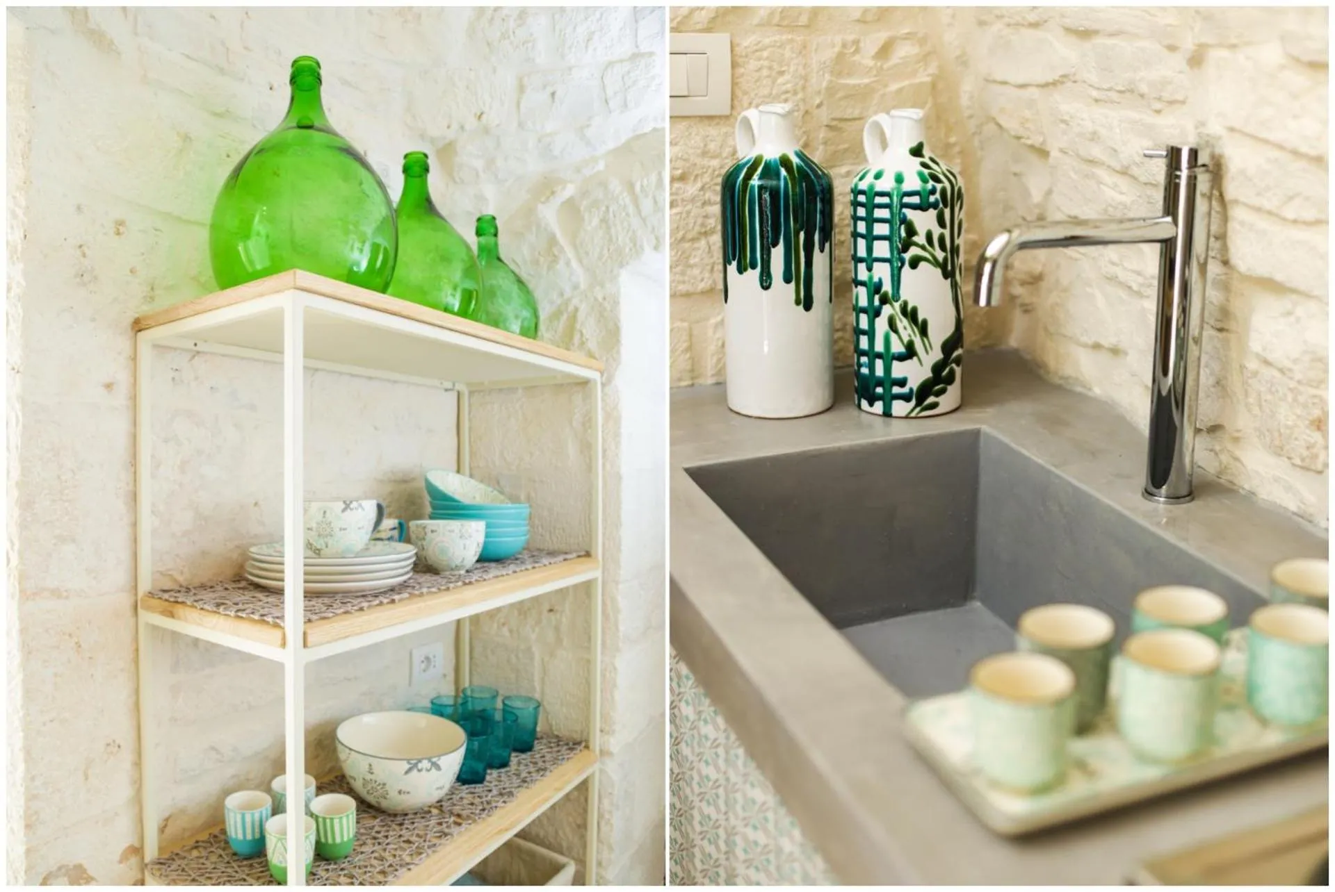 Coffee/tea facilities in Hermanas Relais - trulli luxury