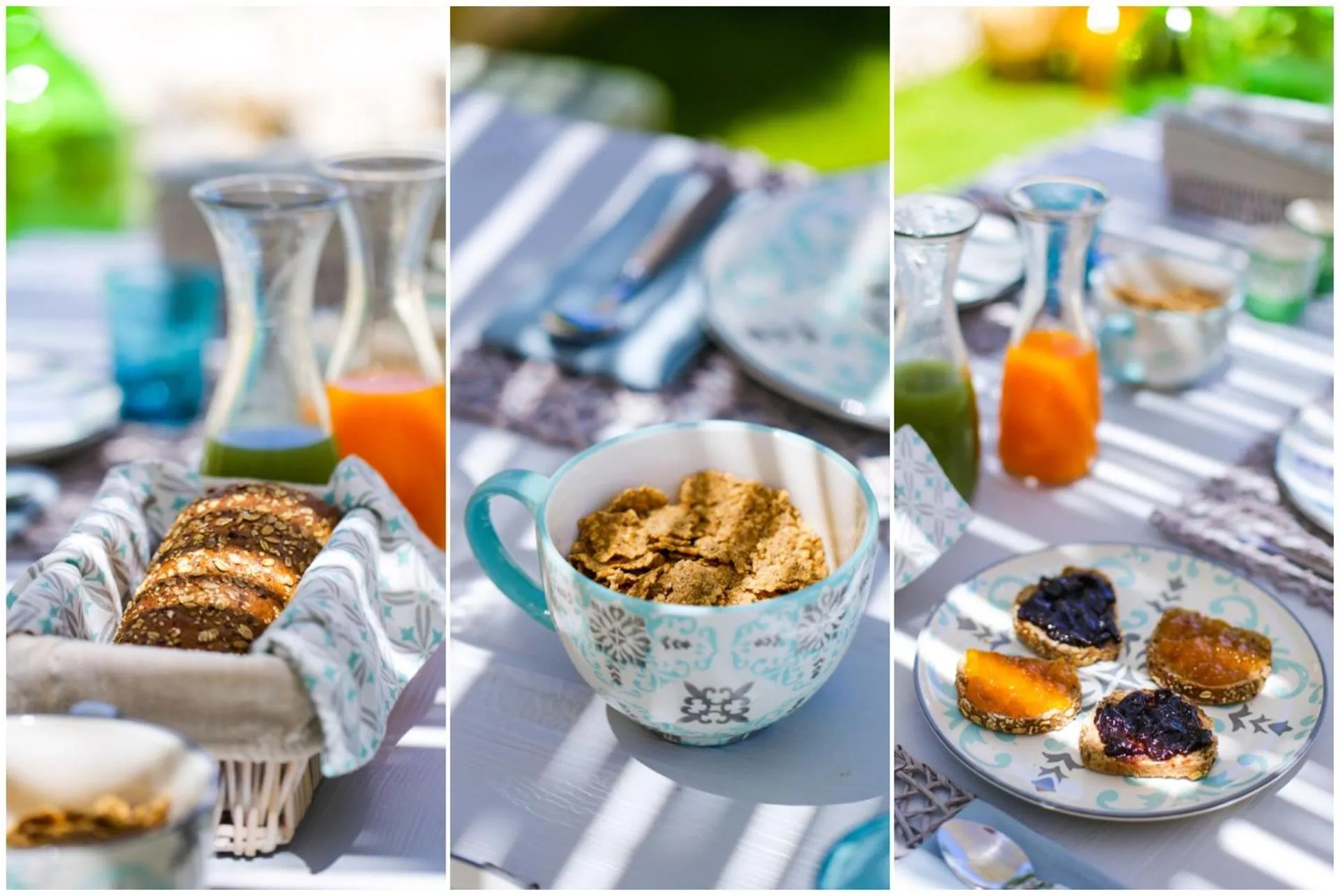 Breakfast in Hermanas Relais - trulli luxury