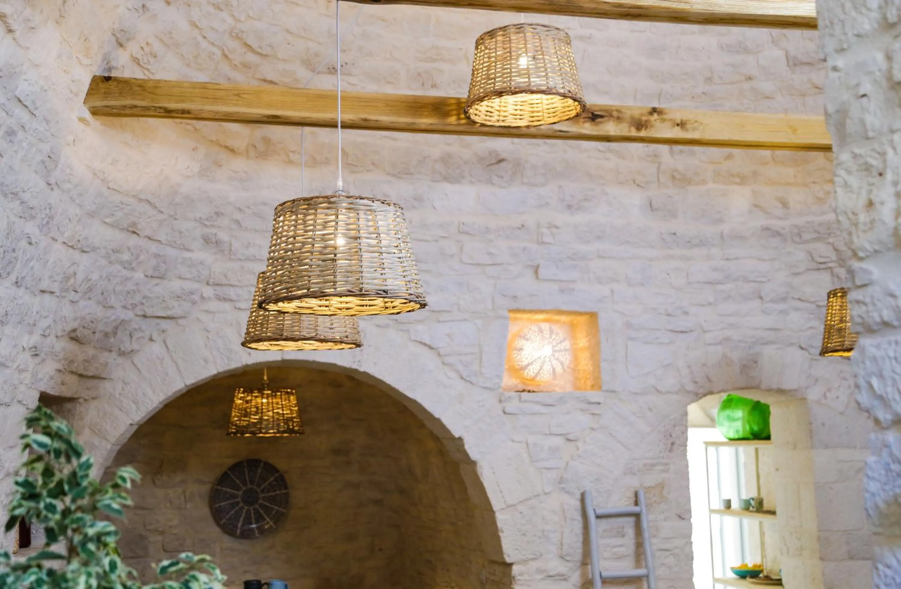 Living room in Hermanas Relais - trulli luxury