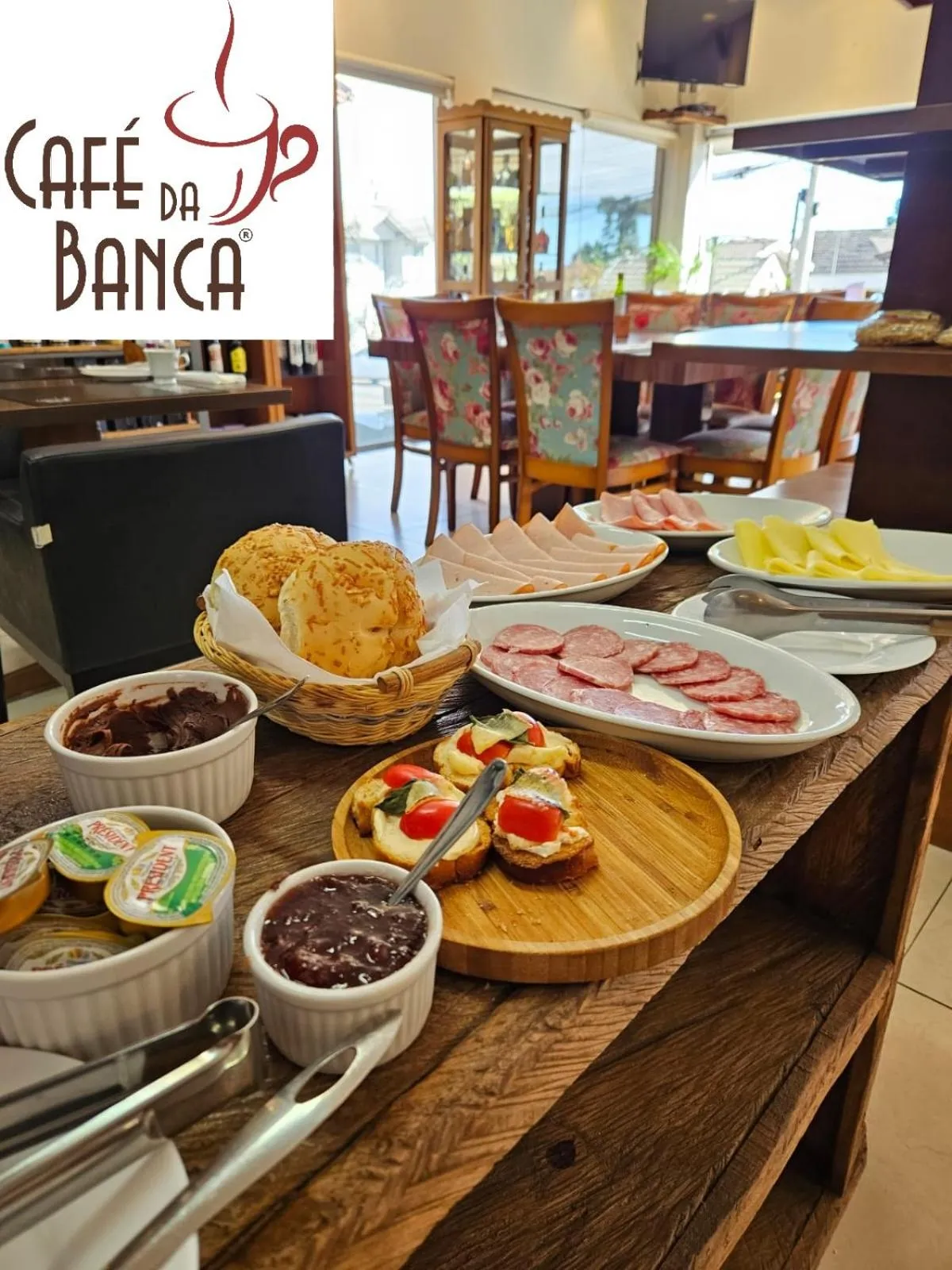 Breakfast in Pousada Gramadense