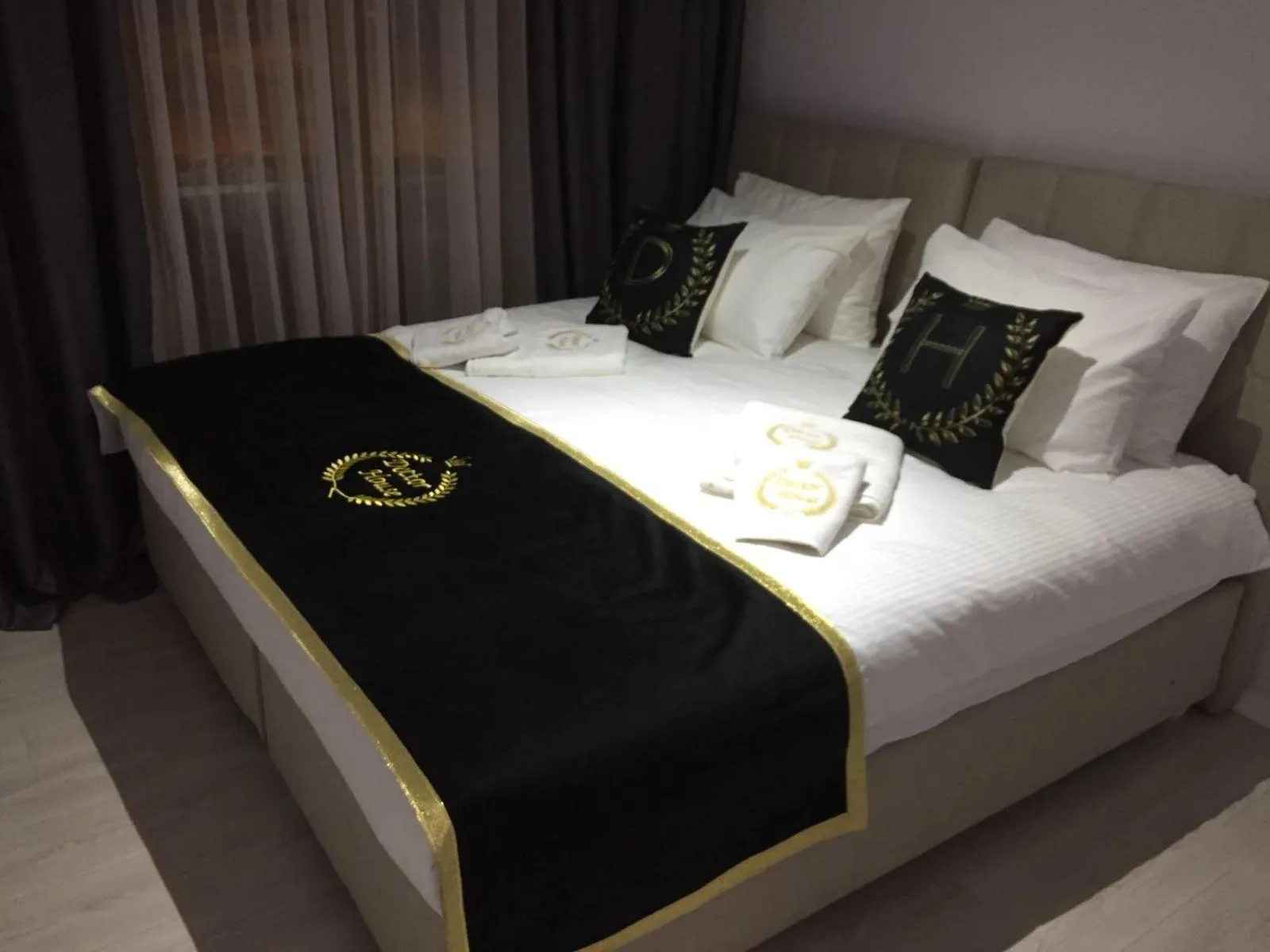 Bed in Doctor House Hotel