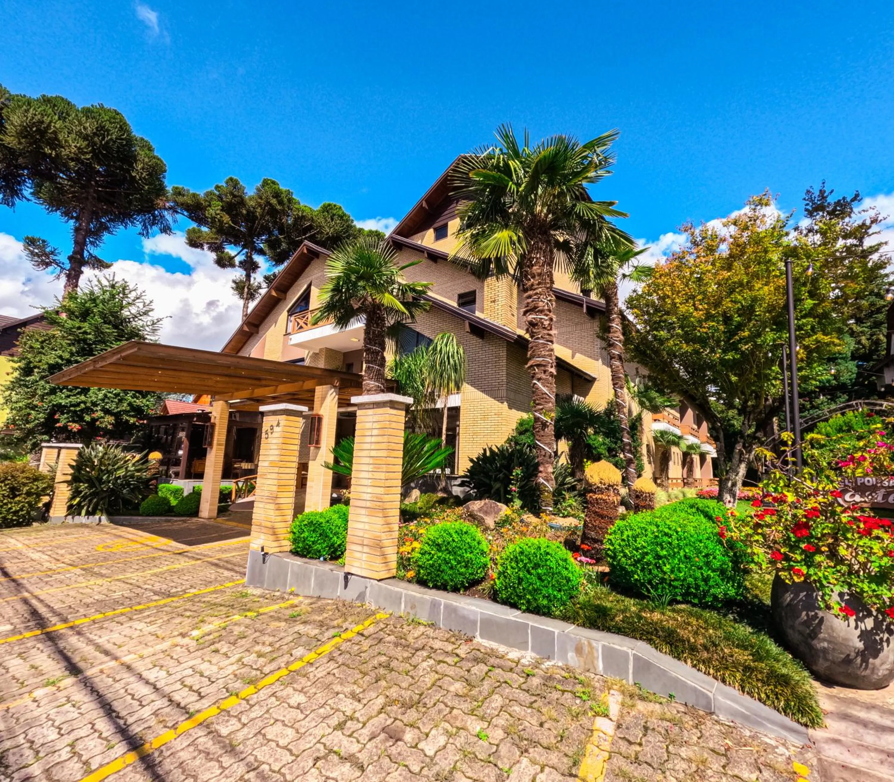 Facade/entrance in Hotel Kaster