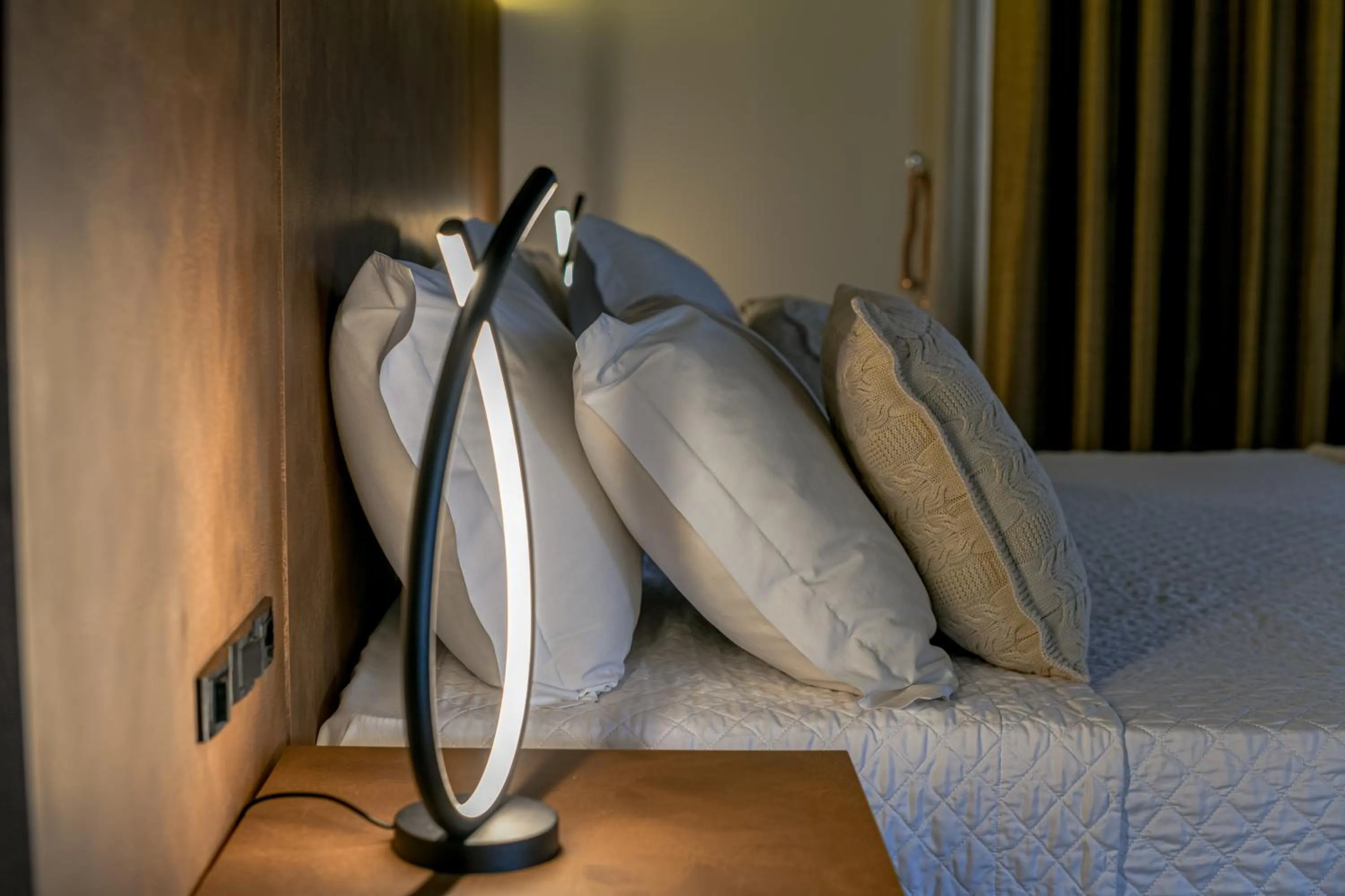 Decorative detail, Bed in Hotel Kaster