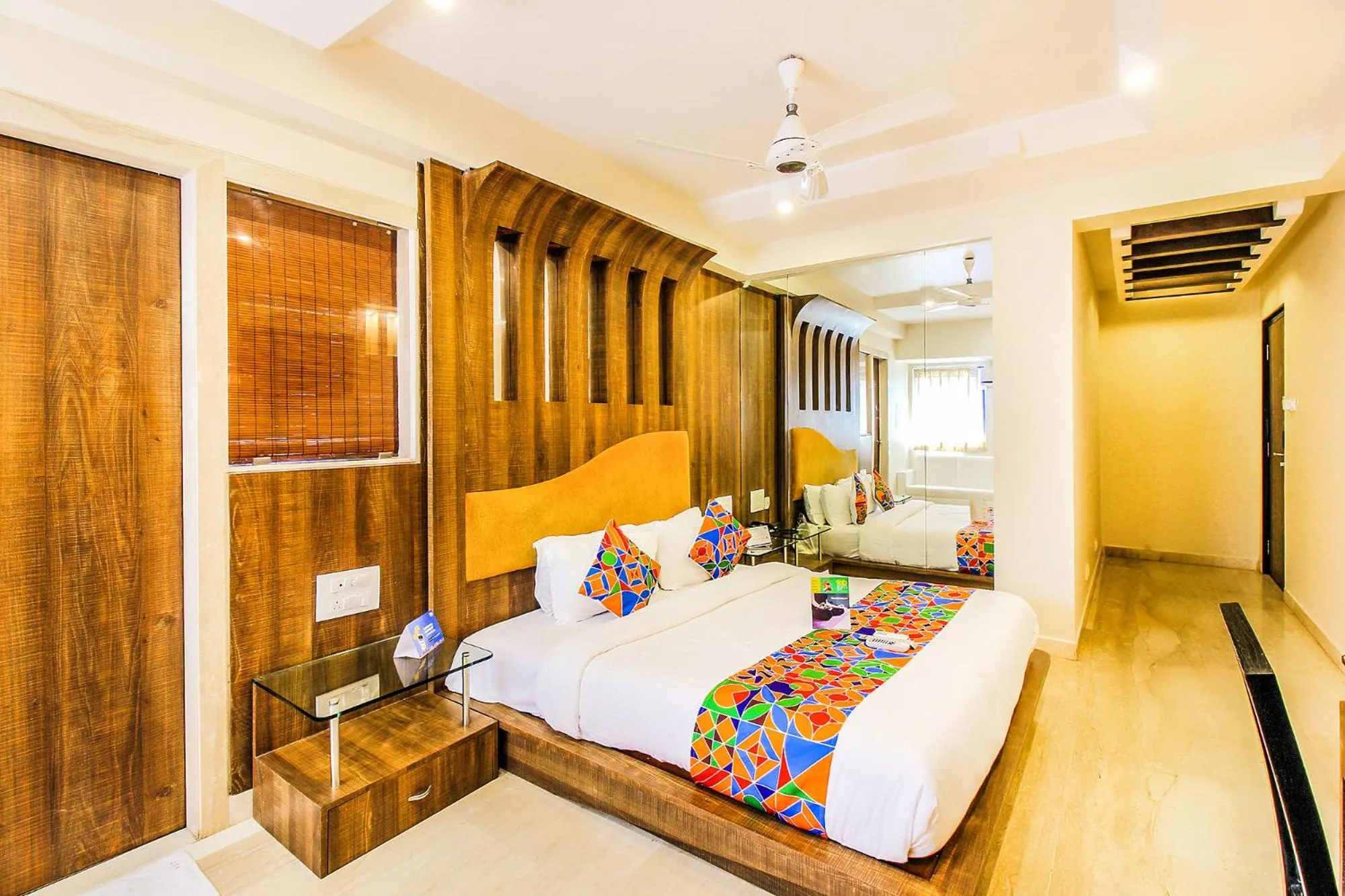 Bedroom in FabHotel Sahar Garden - Nr Mumbai International Airport