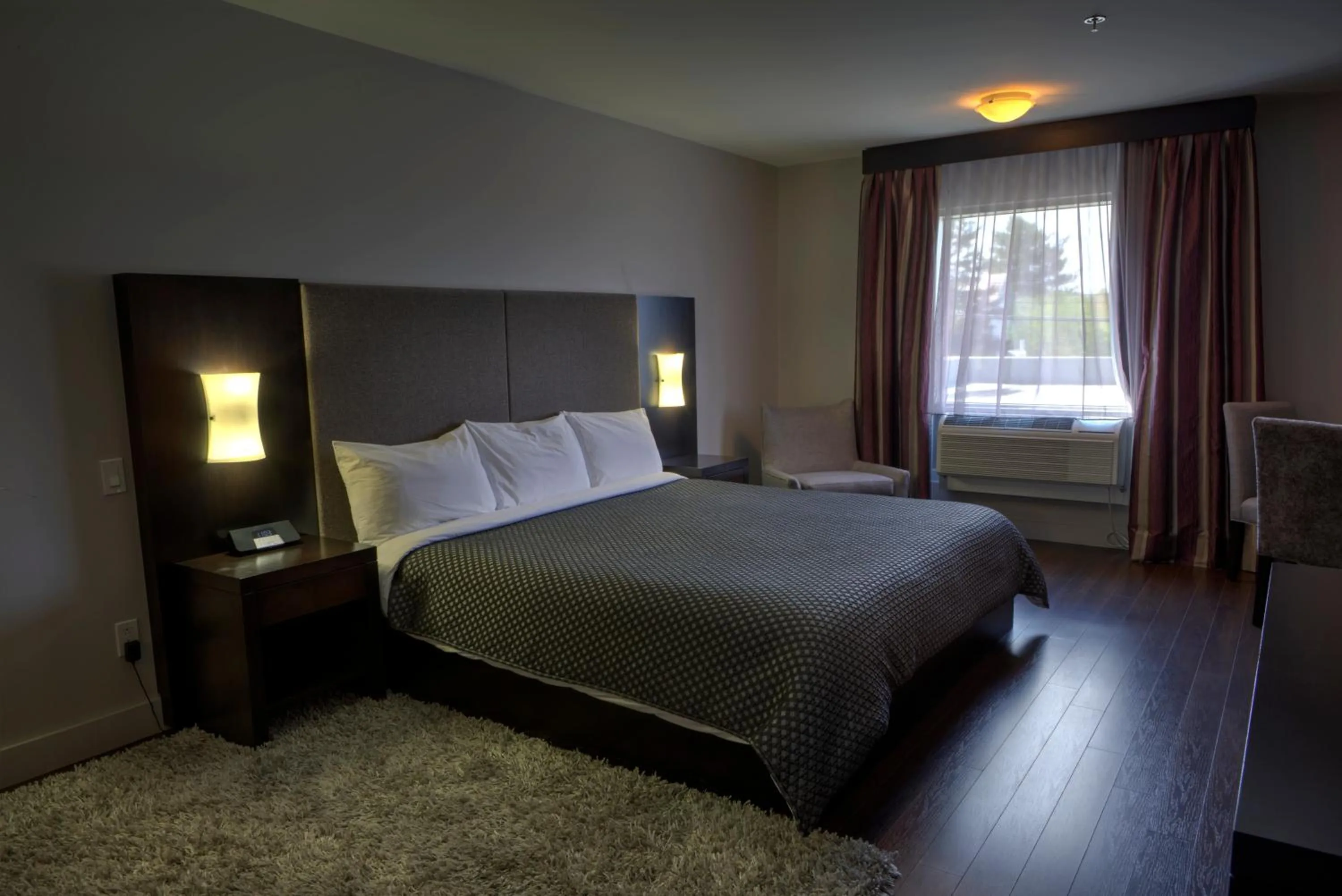 Bedroom, Bed in Hotel De La Borealie