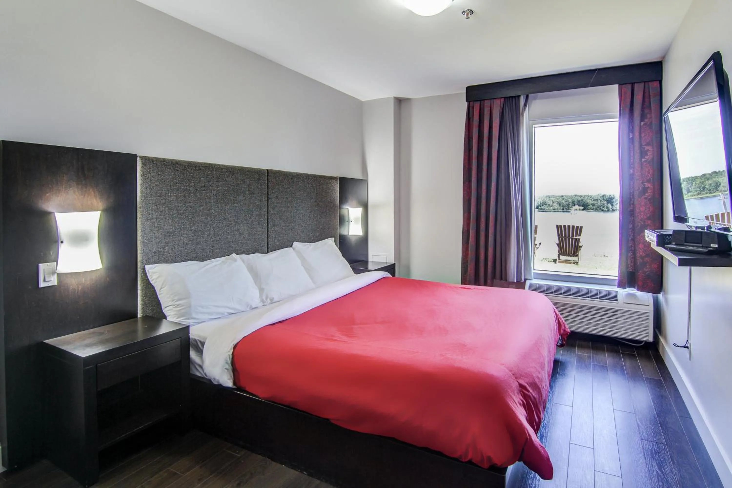 Bed in Hotel De La Borealie