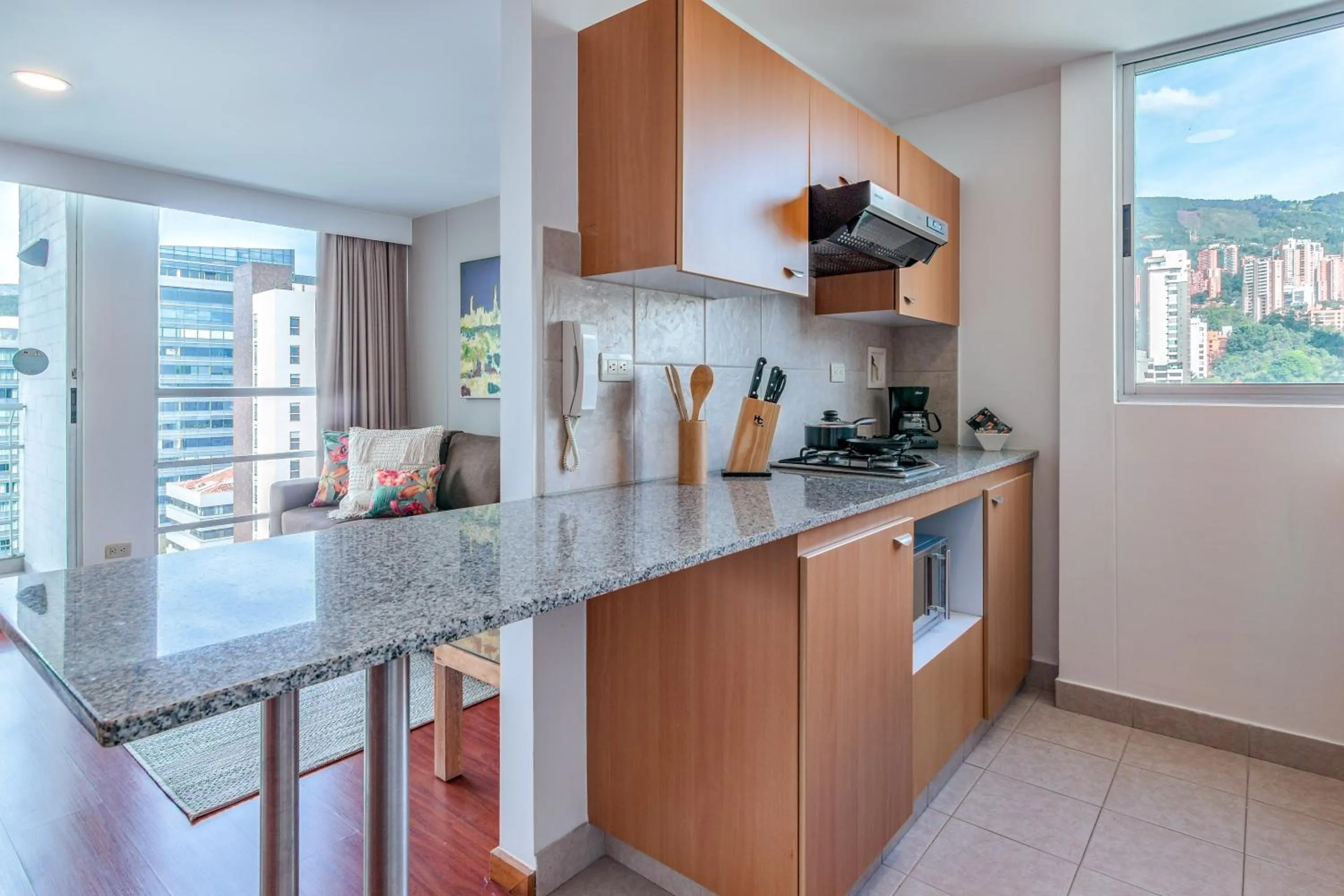 Kitchen or kitchenette in Affinity ApartaHotel - Extended Stay