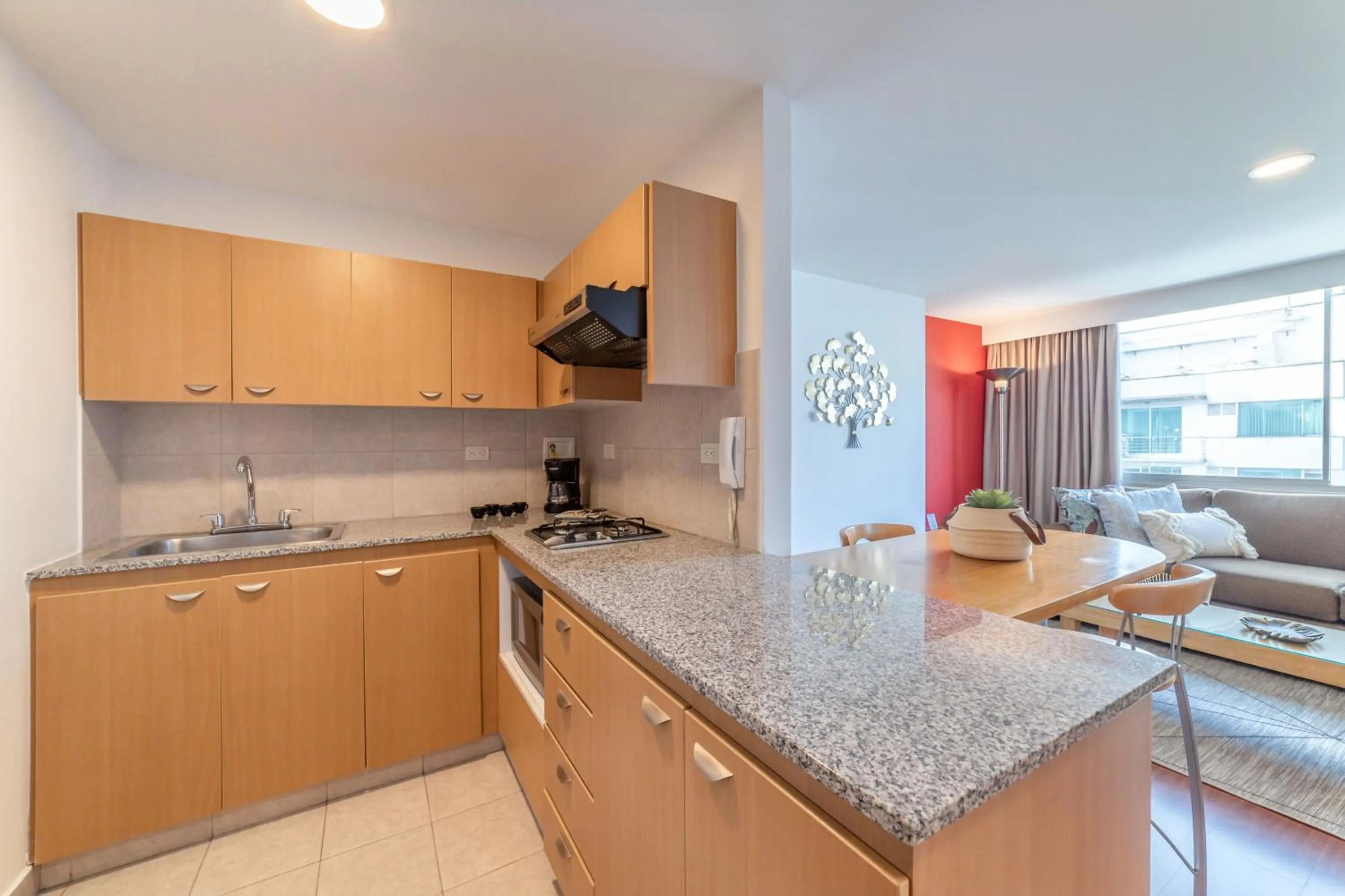 Kitchen or kitchenette in Affinity ApartaHotel - Extended Stay