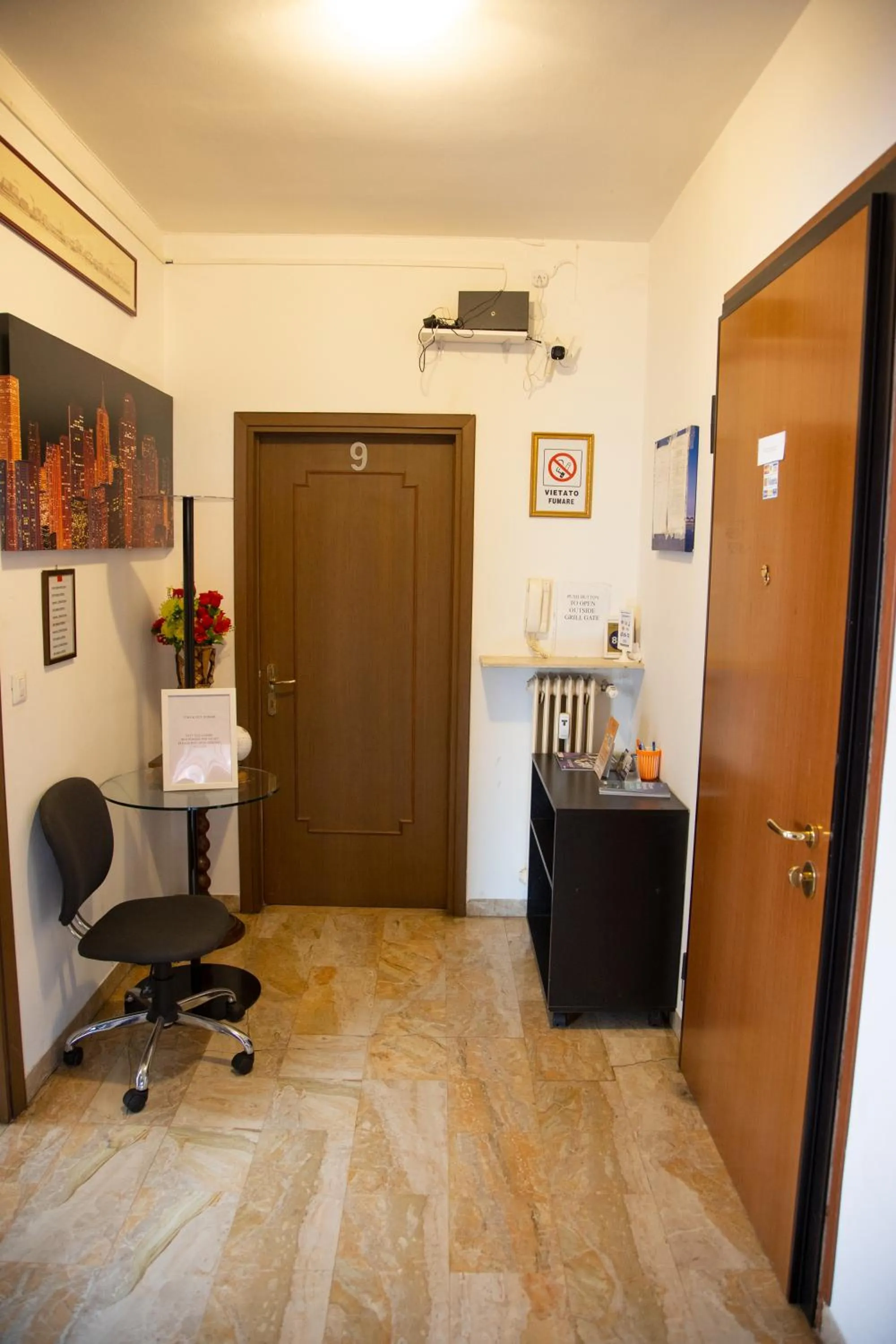 Living room in Ca' Marghera Venice