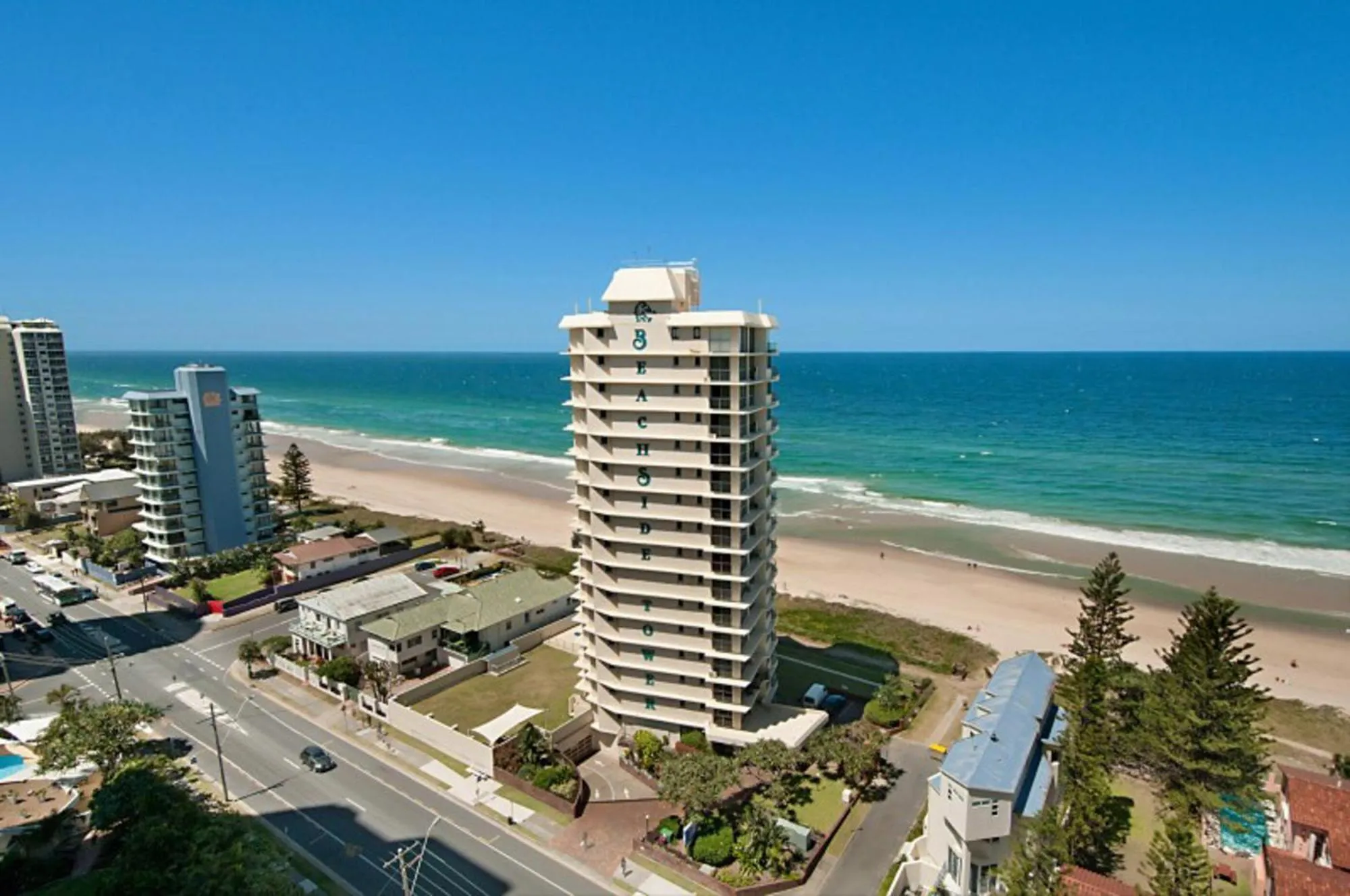 Bird's eye view in Beachside Tower Apartments