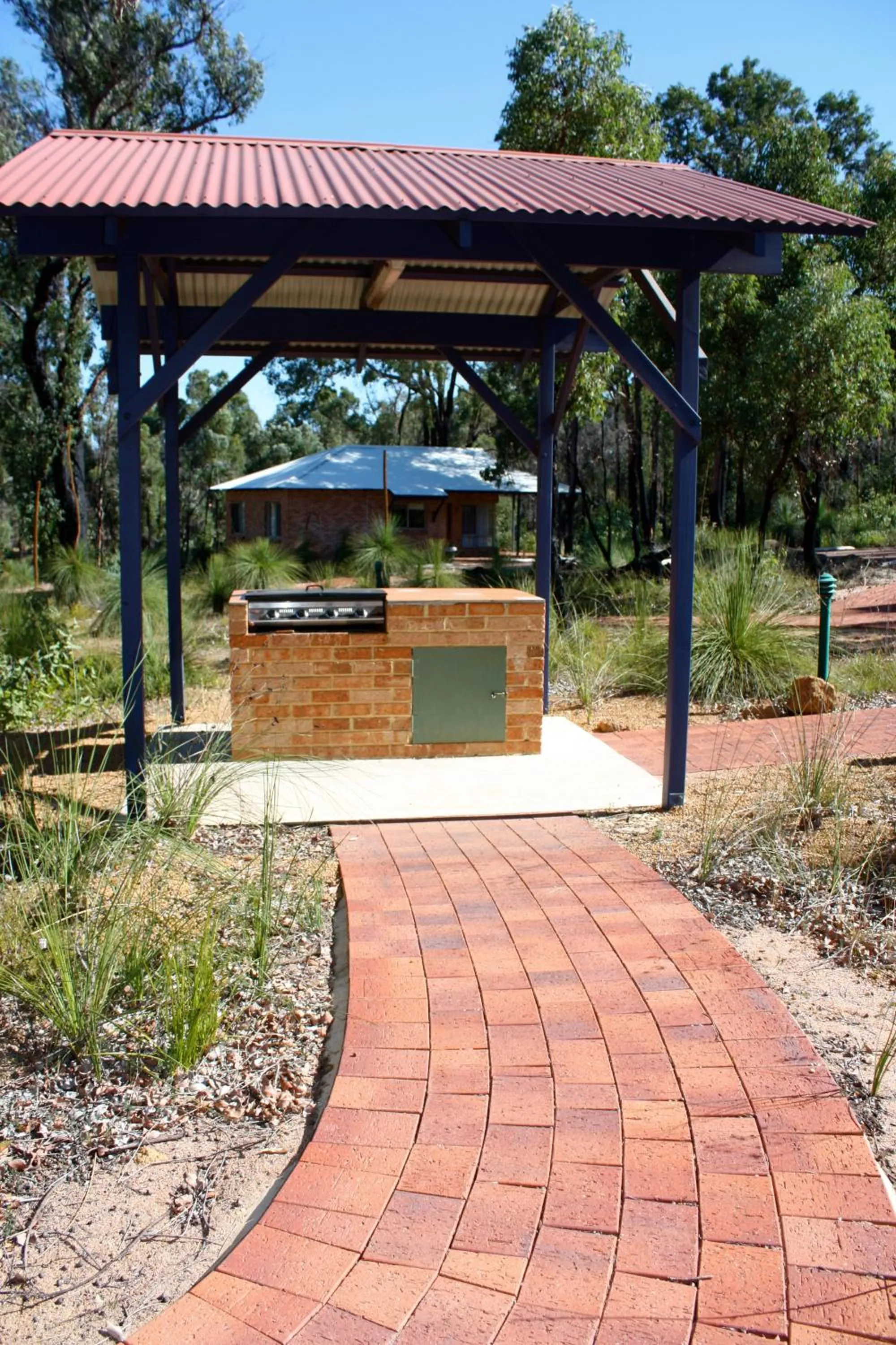 BBQ facilities in Chalets on Stoneville