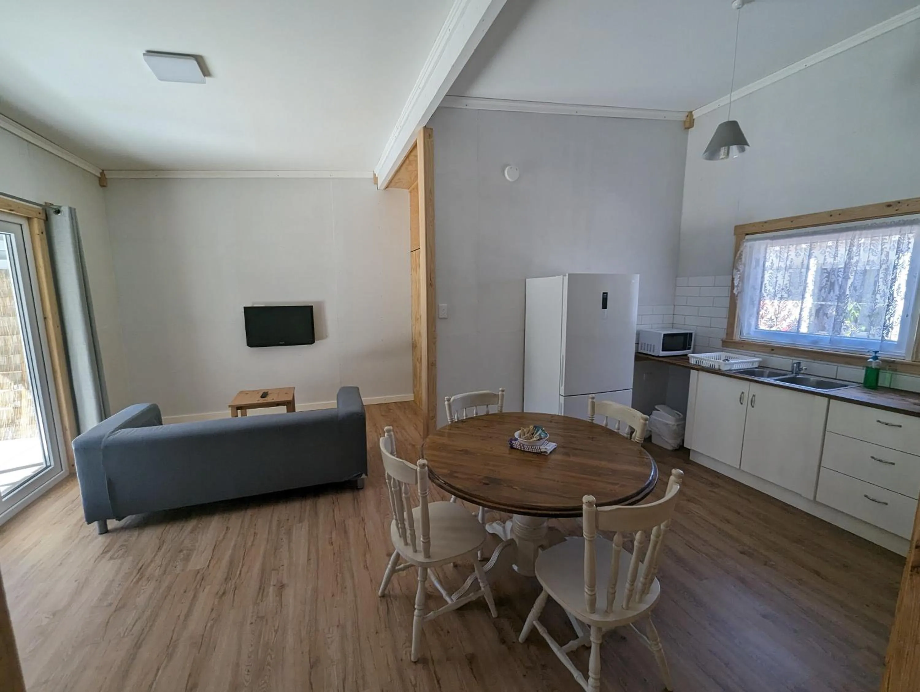 Kitchen or kitchenette in Chalets on Stoneville