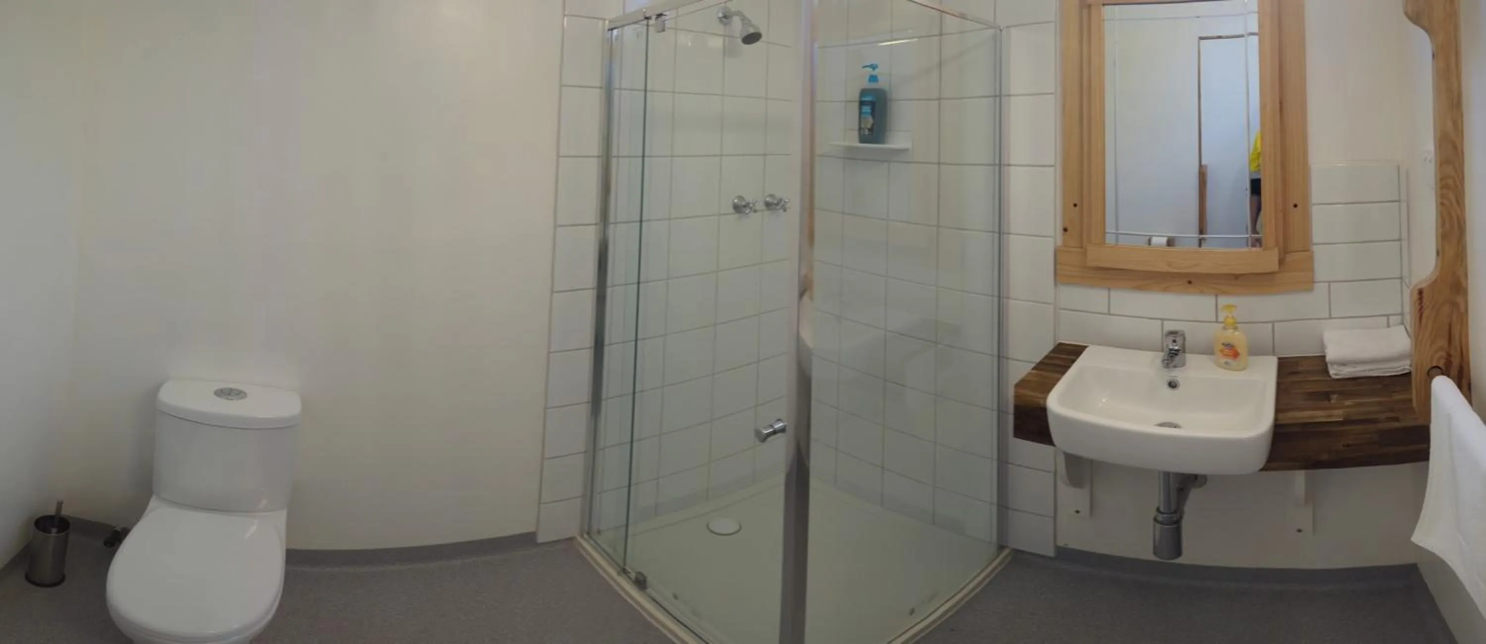 Shower in Chalets on Stoneville