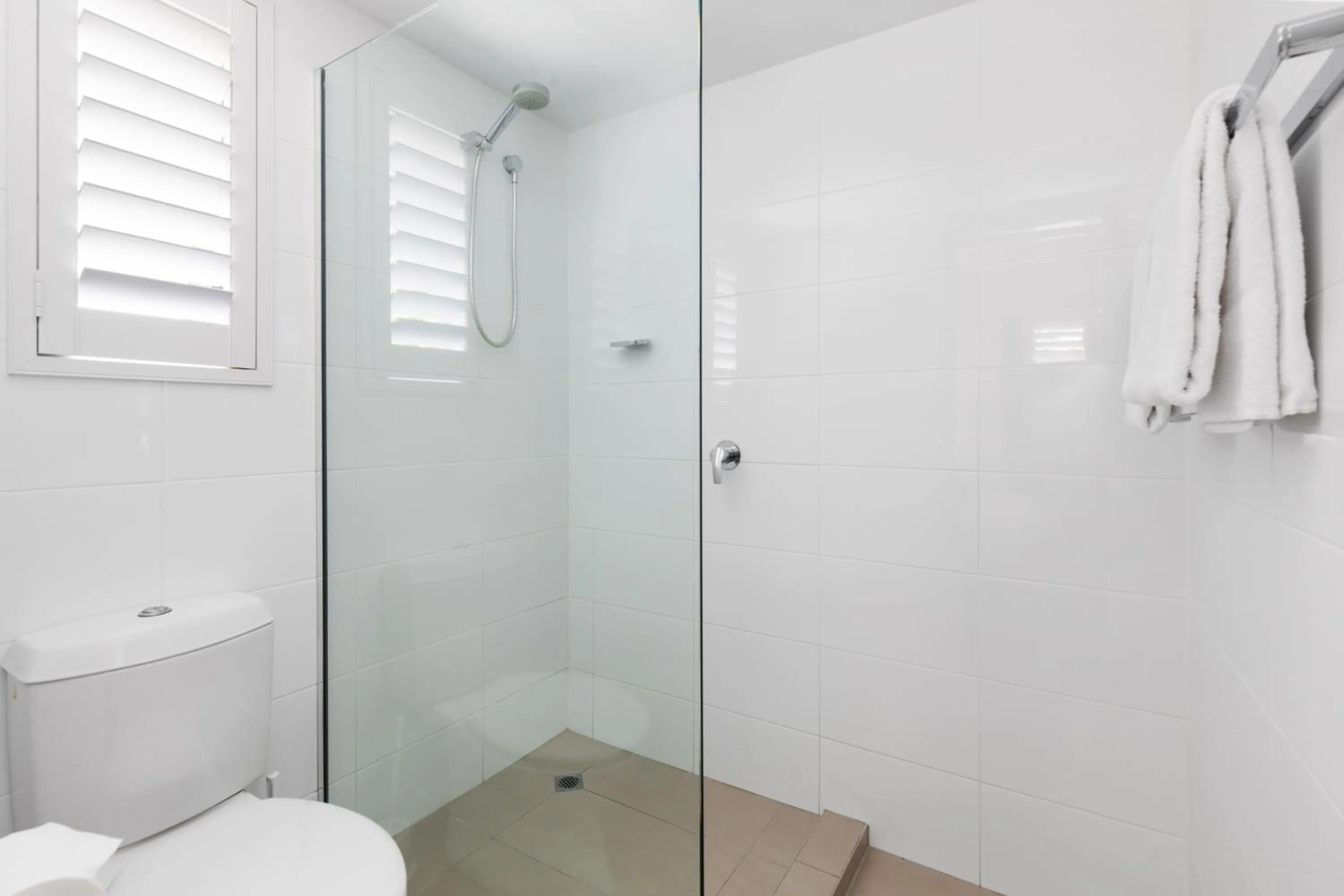 Shower in Bella Casa Noosa