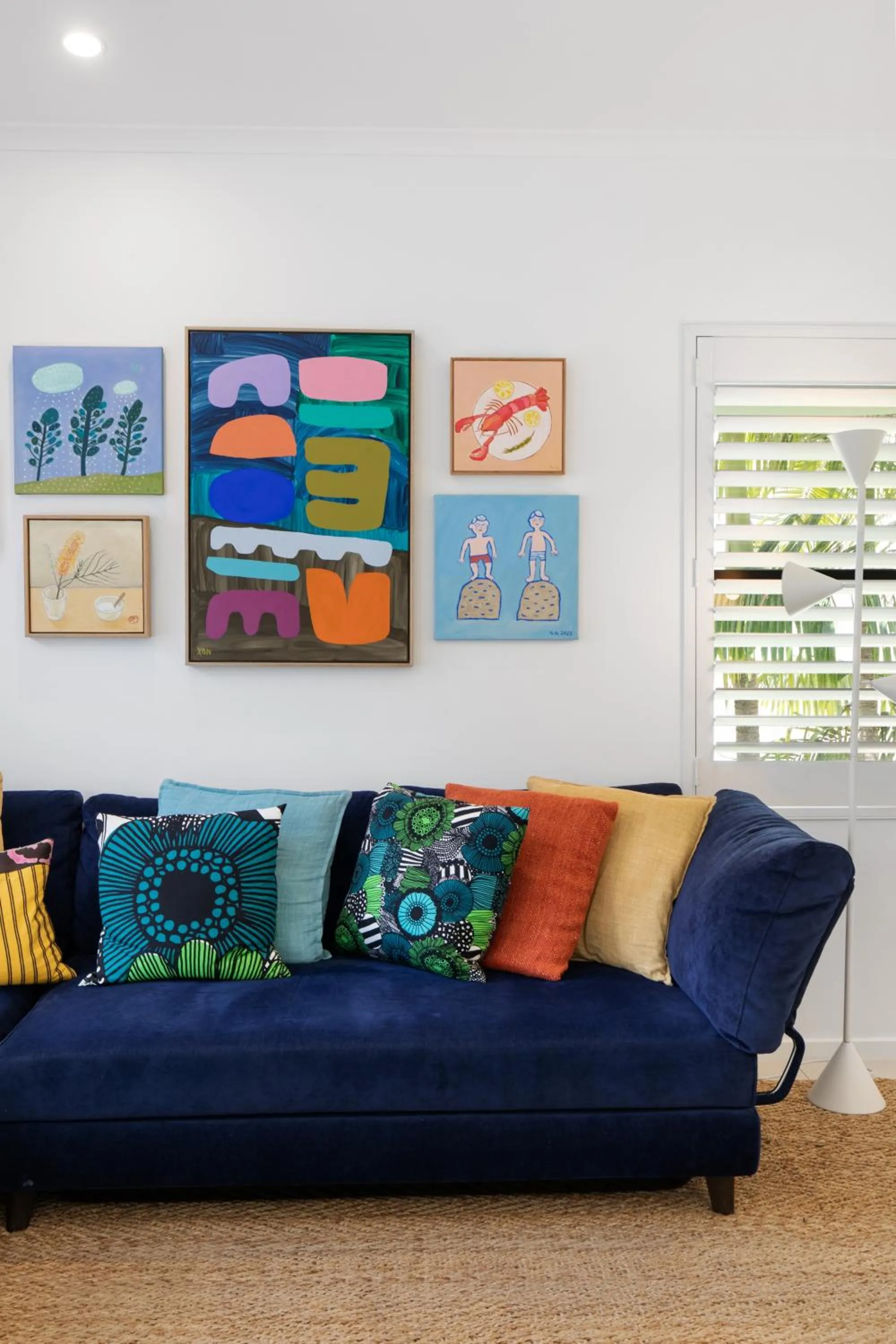 Living room in Bella Casa Noosa