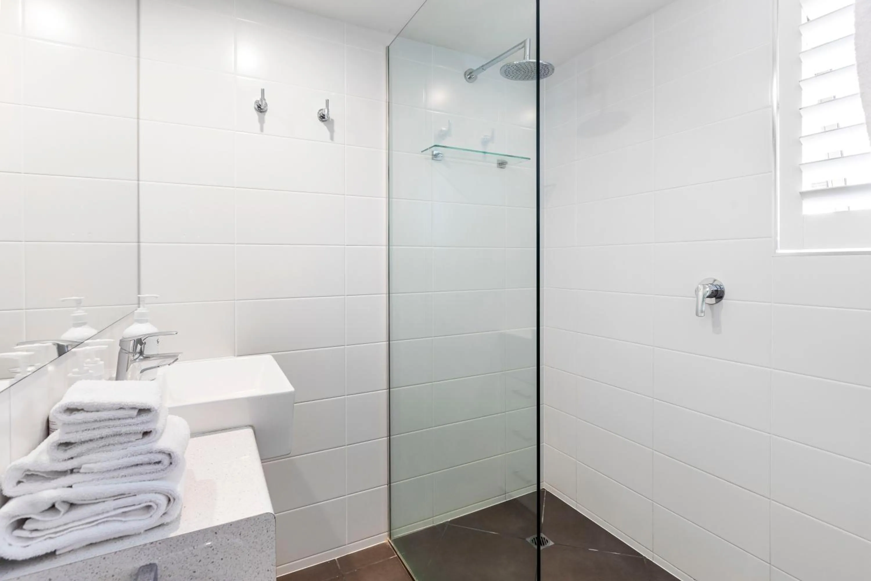 Shower in Bella Casa Noosa