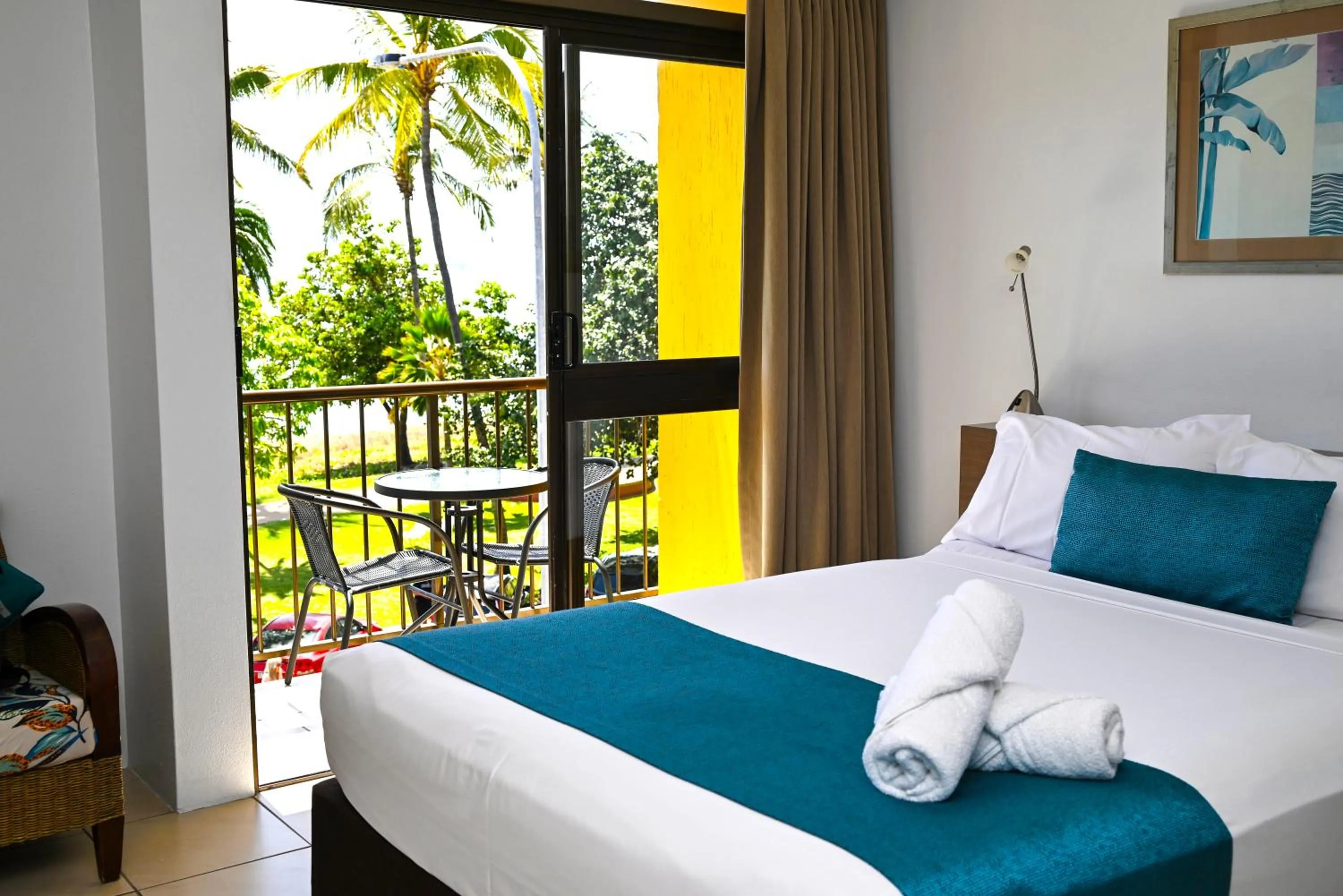 View (from property/room), Bed in Waters Edge The Strand