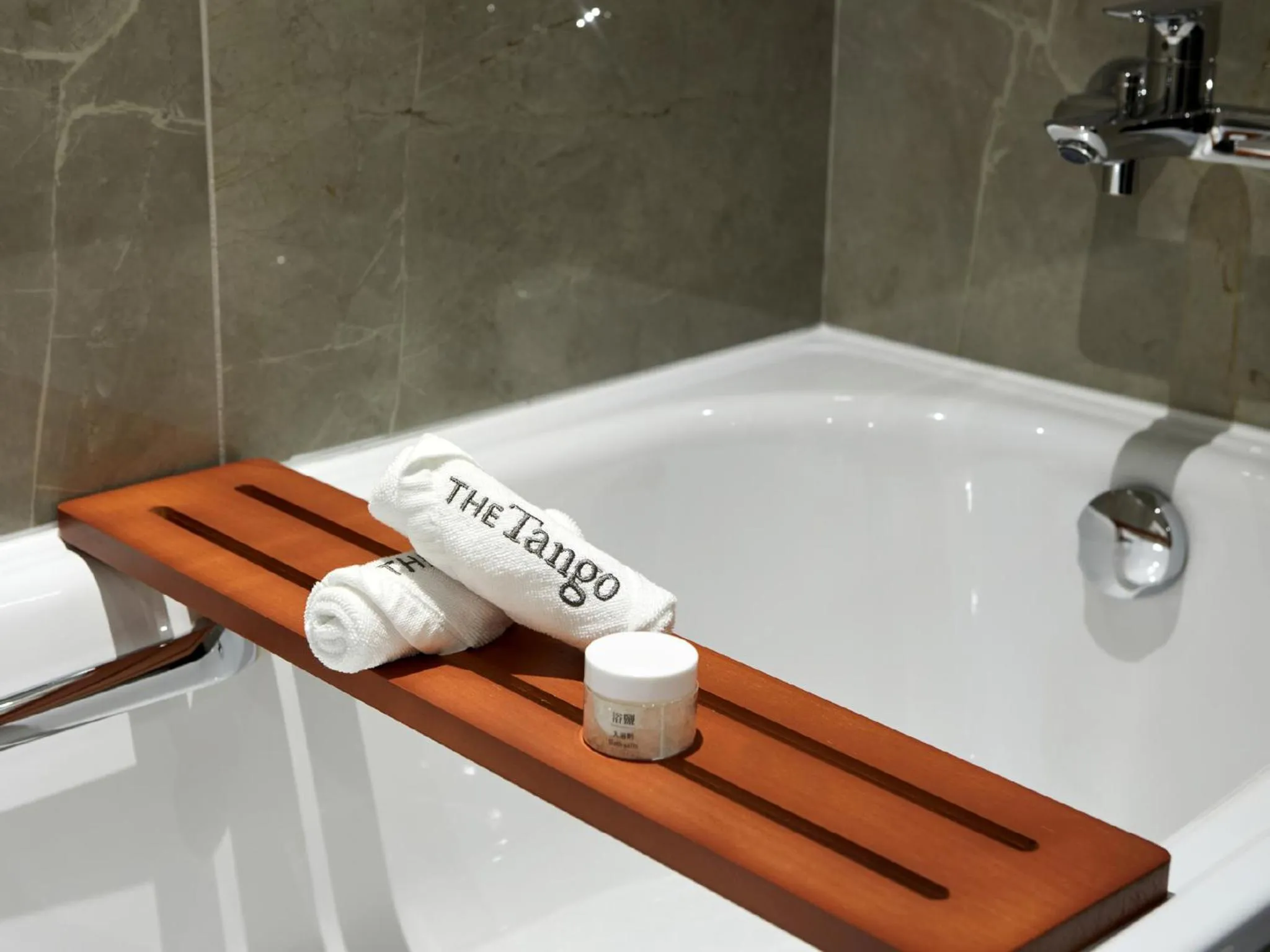 Bathroom in The Tango Hotel Taipei Linsen