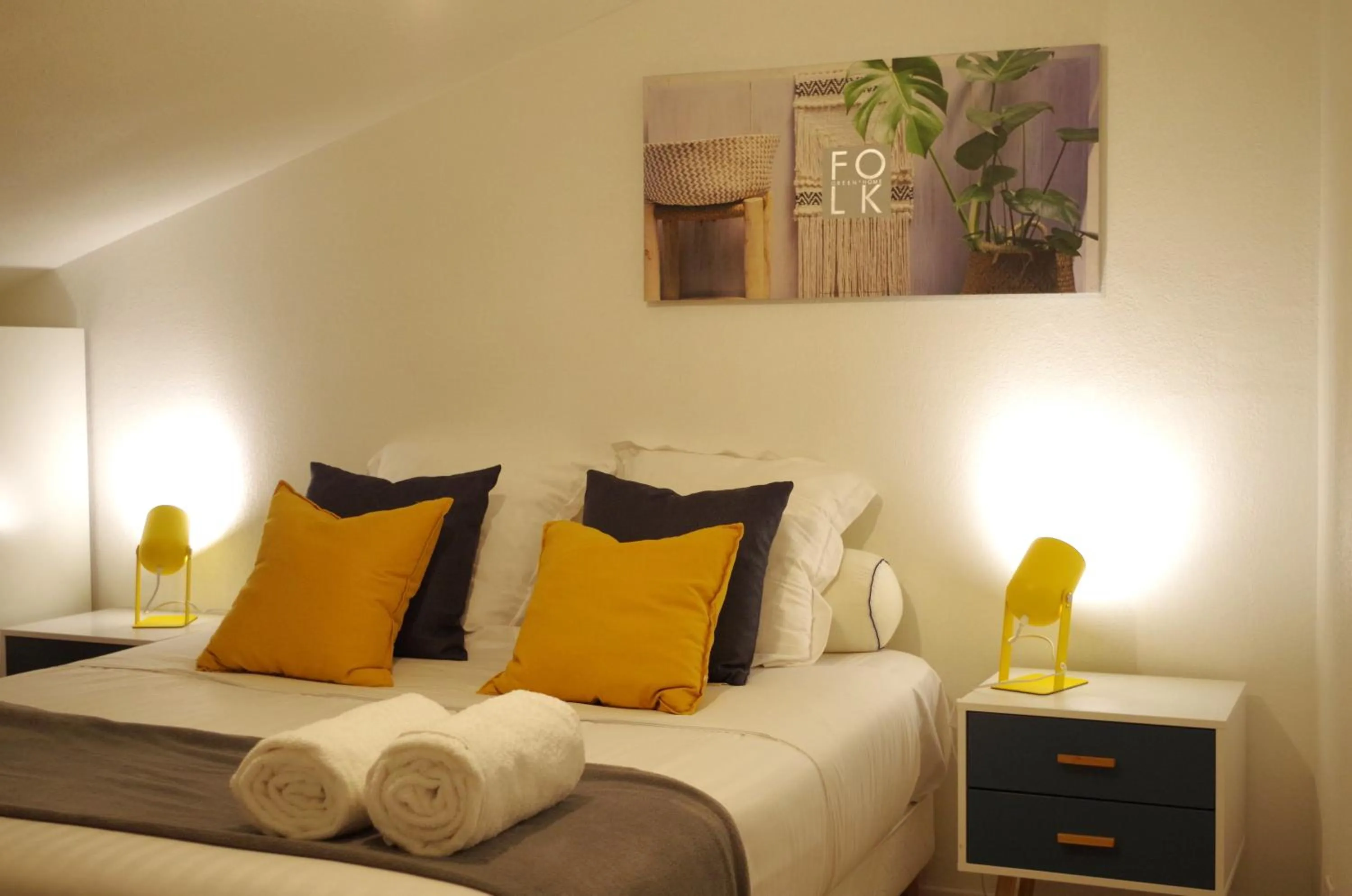 Bed in La Villa Tria Castella