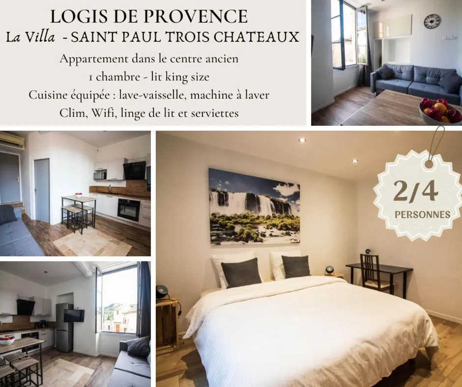 Bed in La Villa Tria Castella