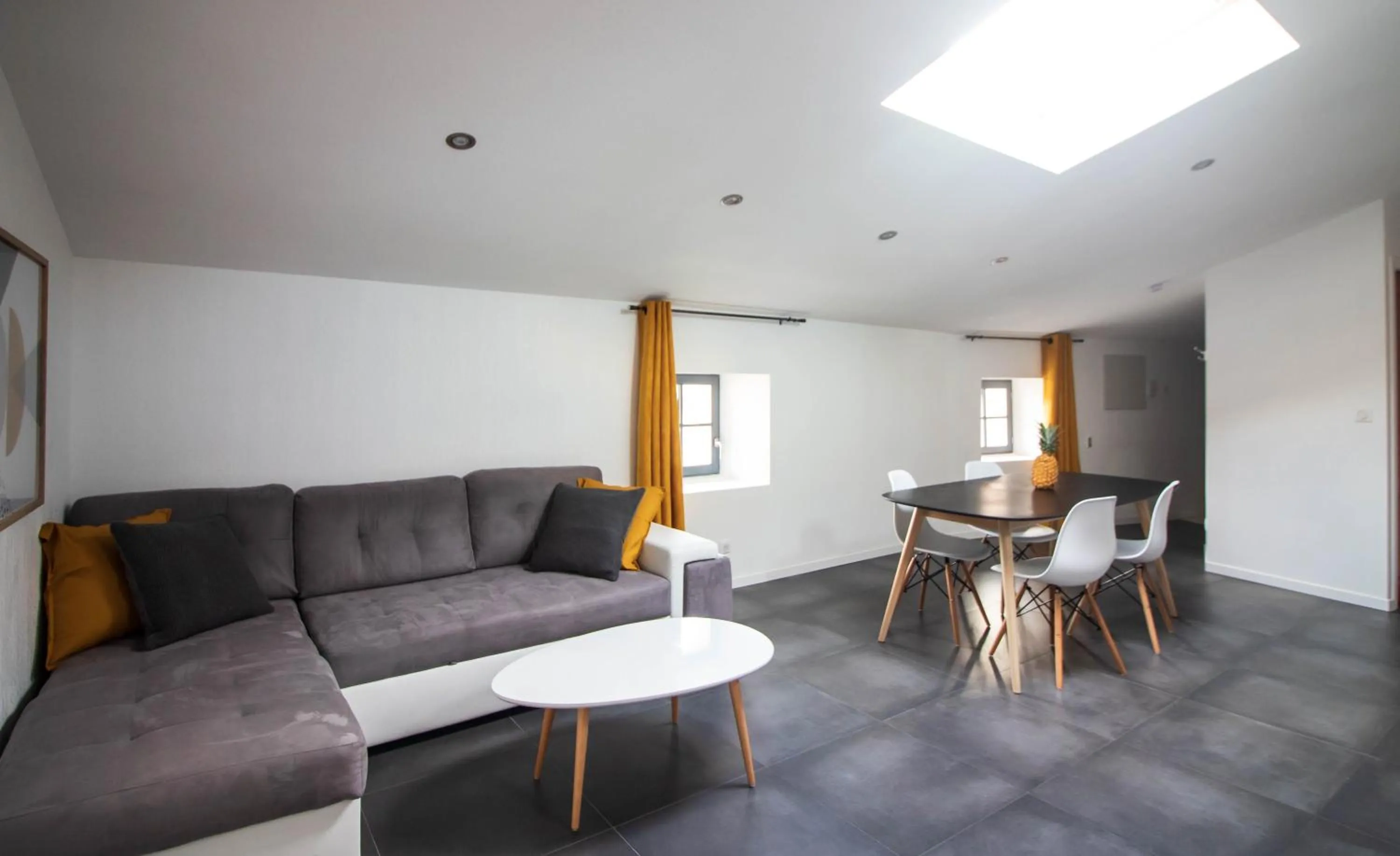 Living room in La Villa Tria Castella