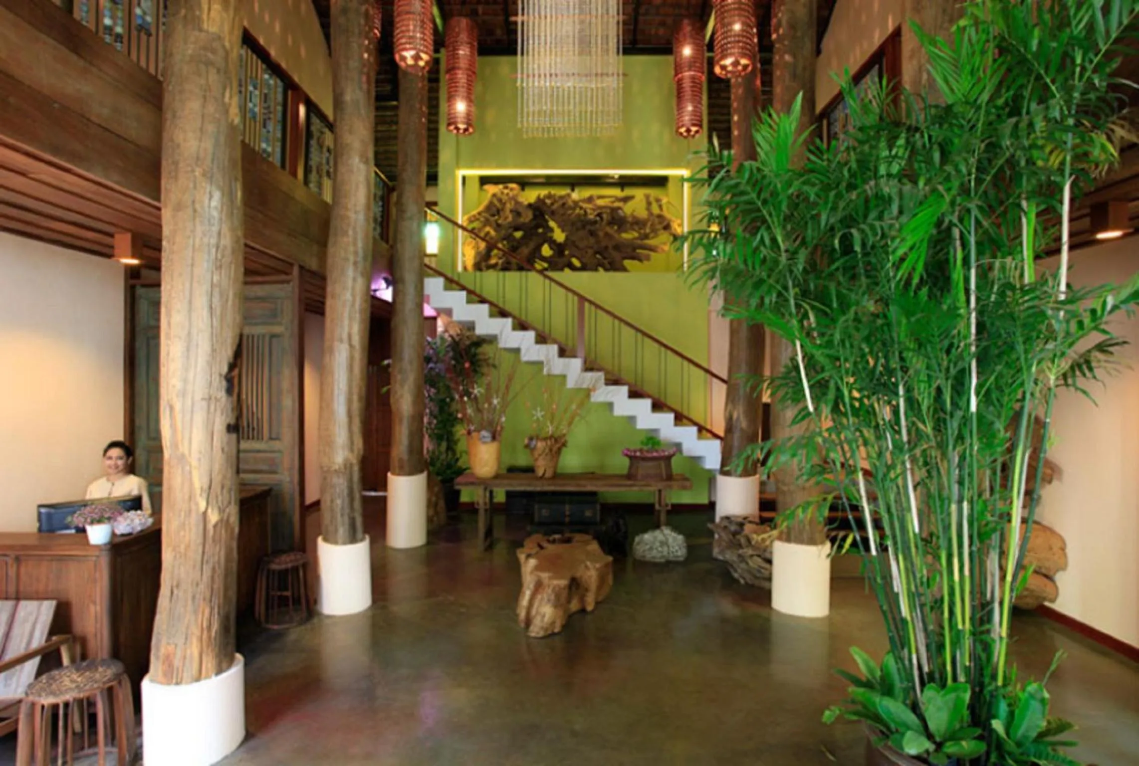 Decorative detail in VC@Suanpaak Boutique Hotel & Service Apartment