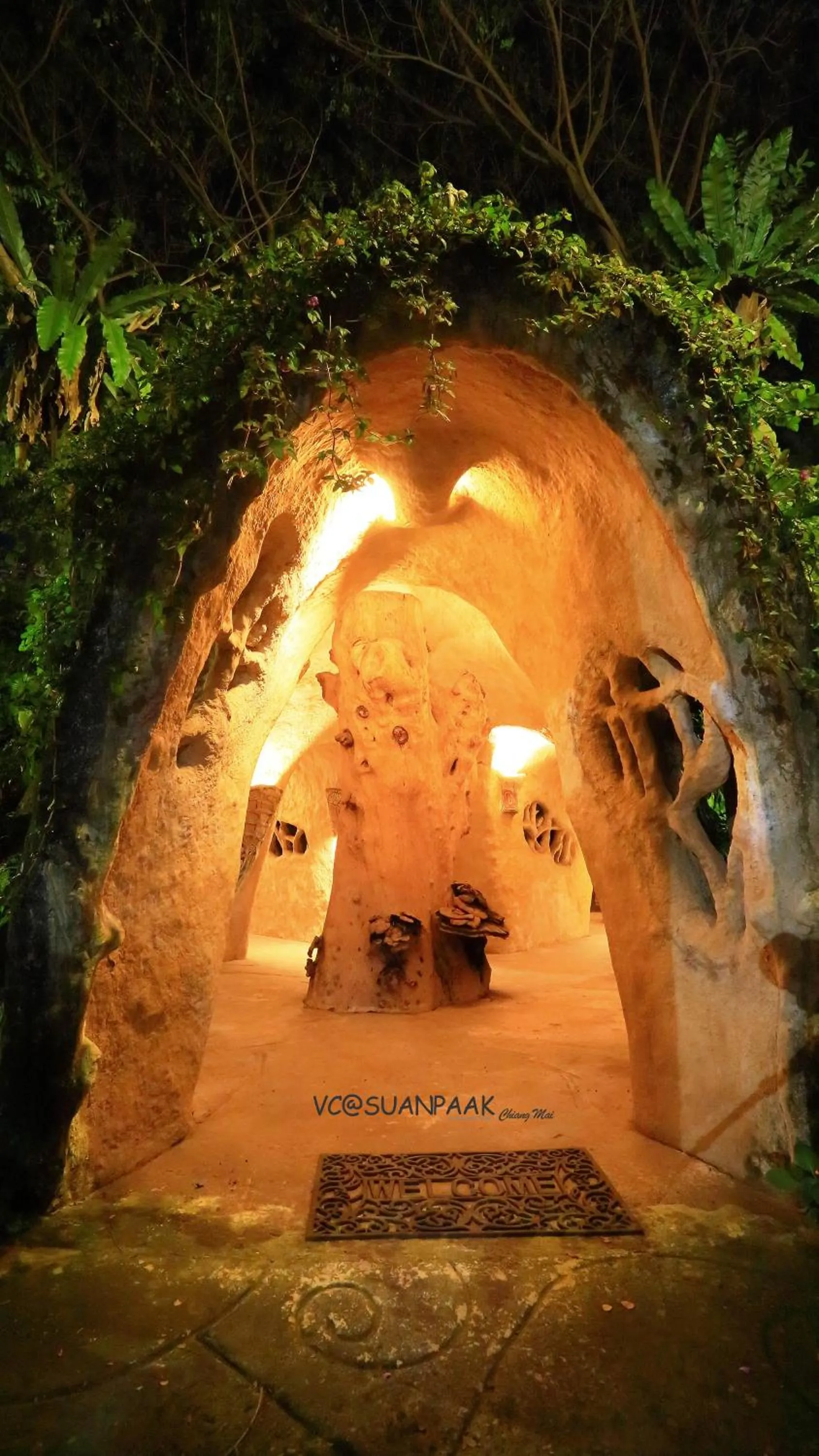 Decorative detail in VC@Suanpaak Boutique Hotel & Service Apartment