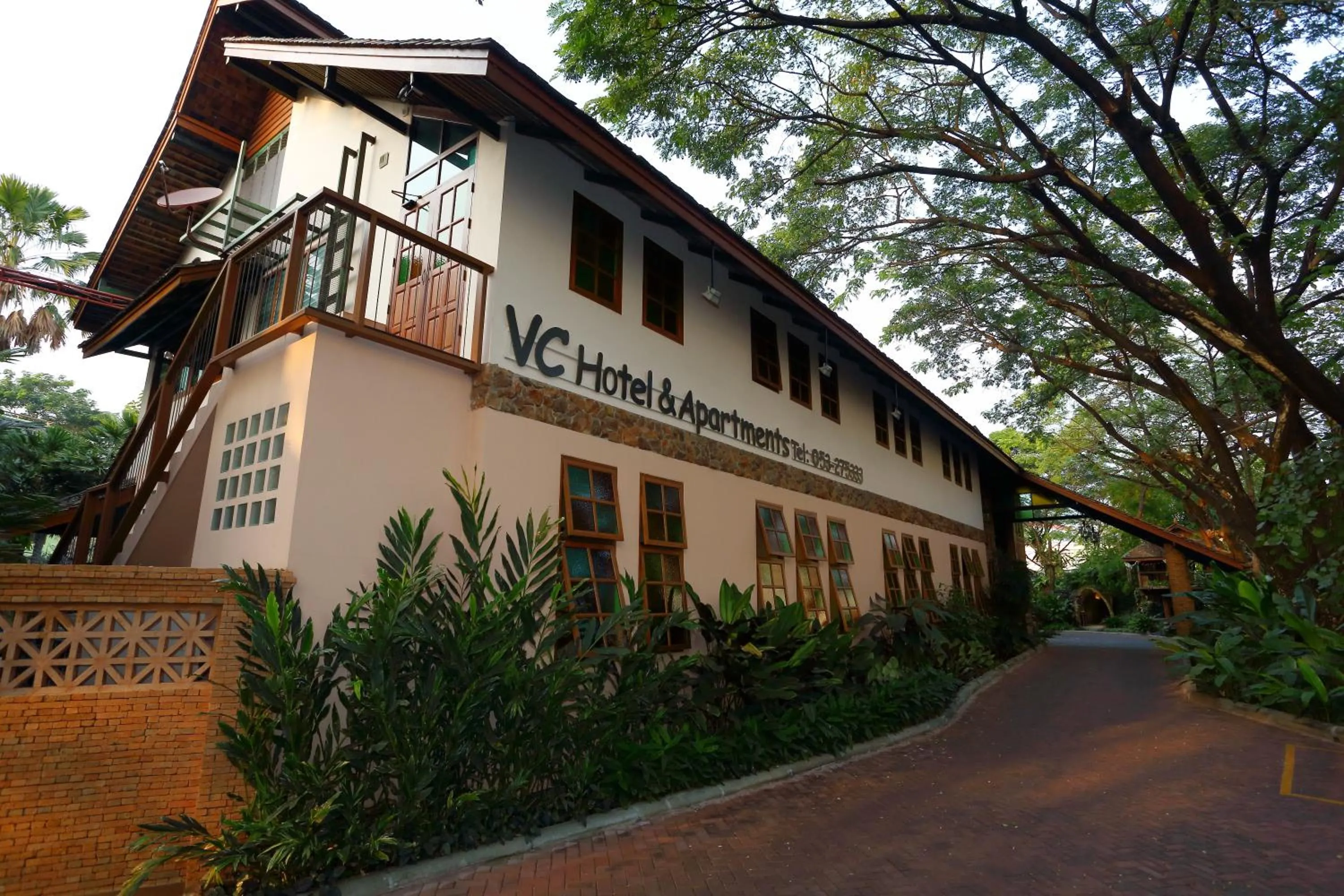 Facade/entrance in VC@Suanpaak Boutique Hotel & Service Apartment