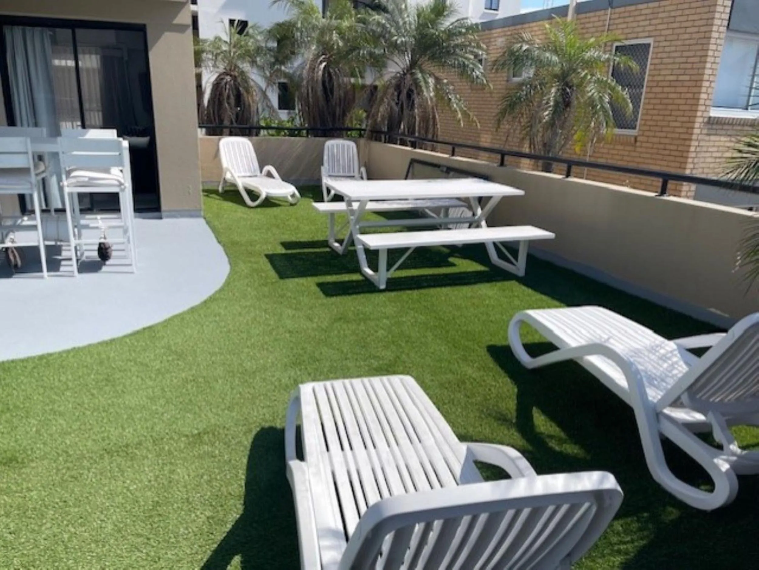 Patio in Nautilus Resort Mooloolaba