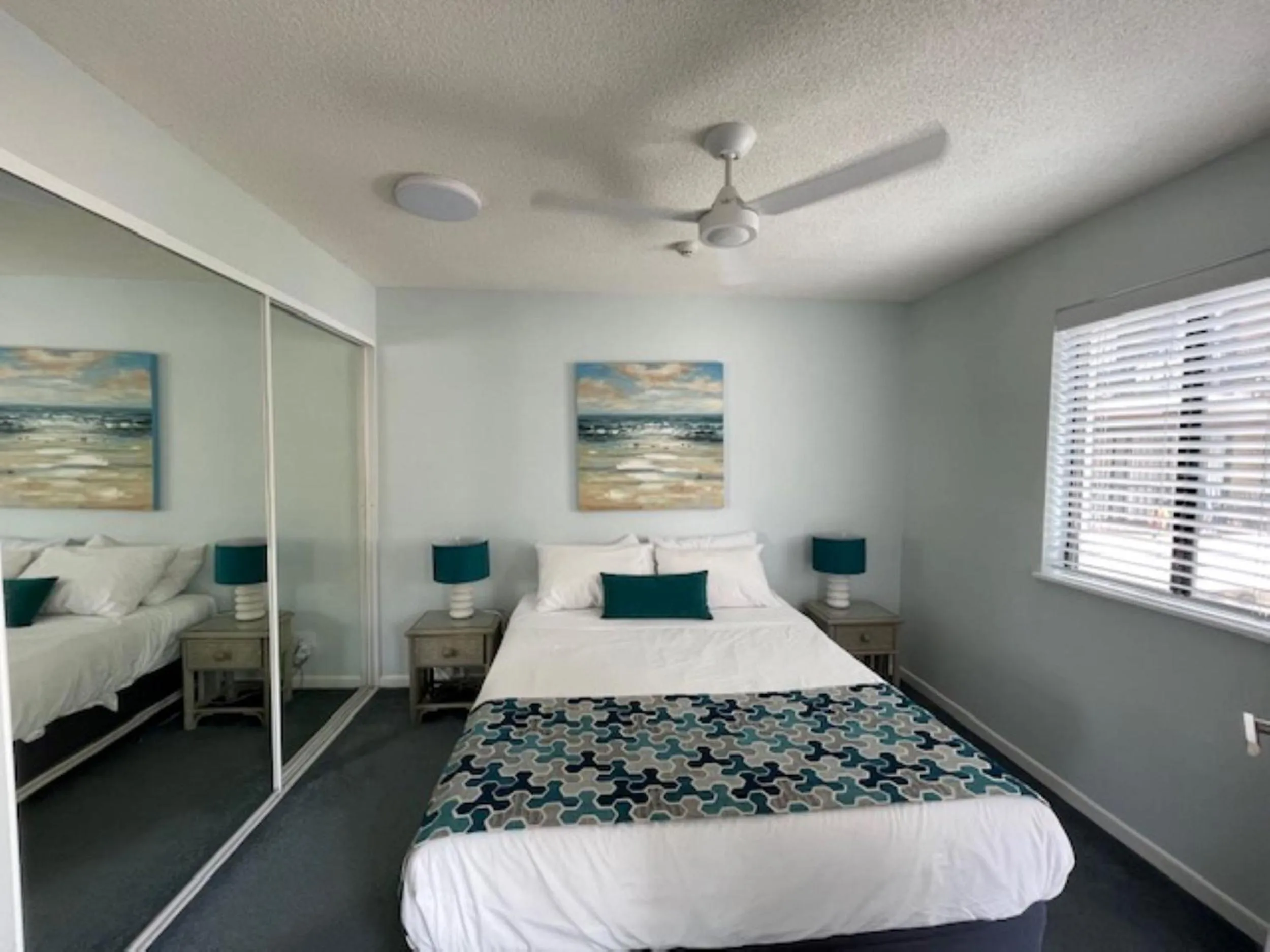 Bed in Nautilus Resort Mooloolaba