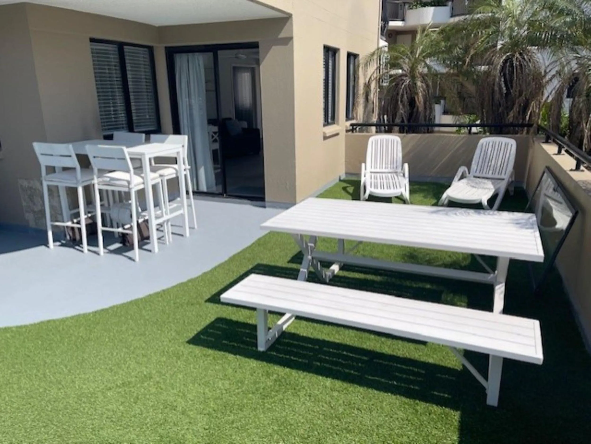 Patio in Nautilus Resort Mooloolaba