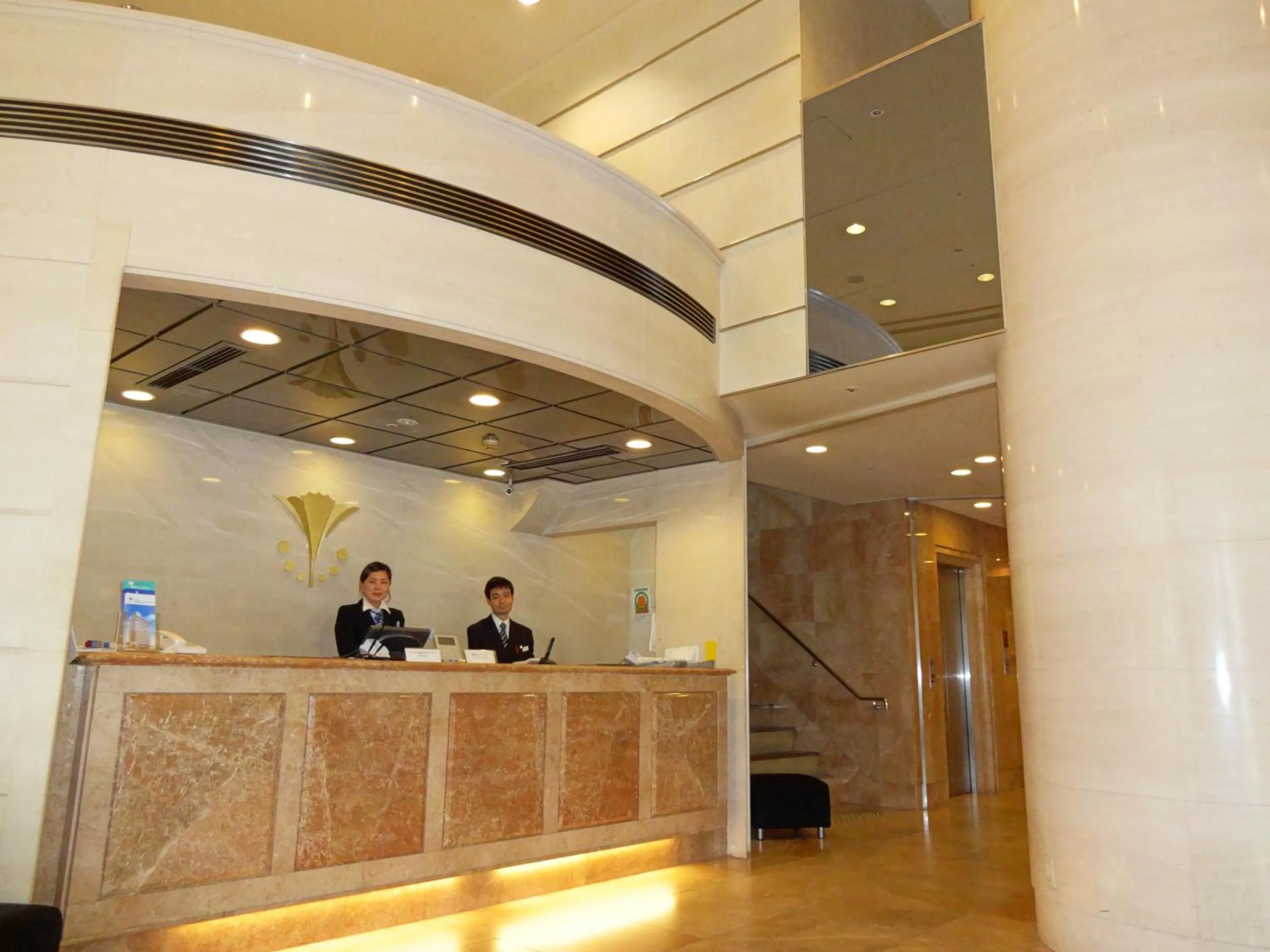 Lobby or reception in Kobe Luminous Hotel