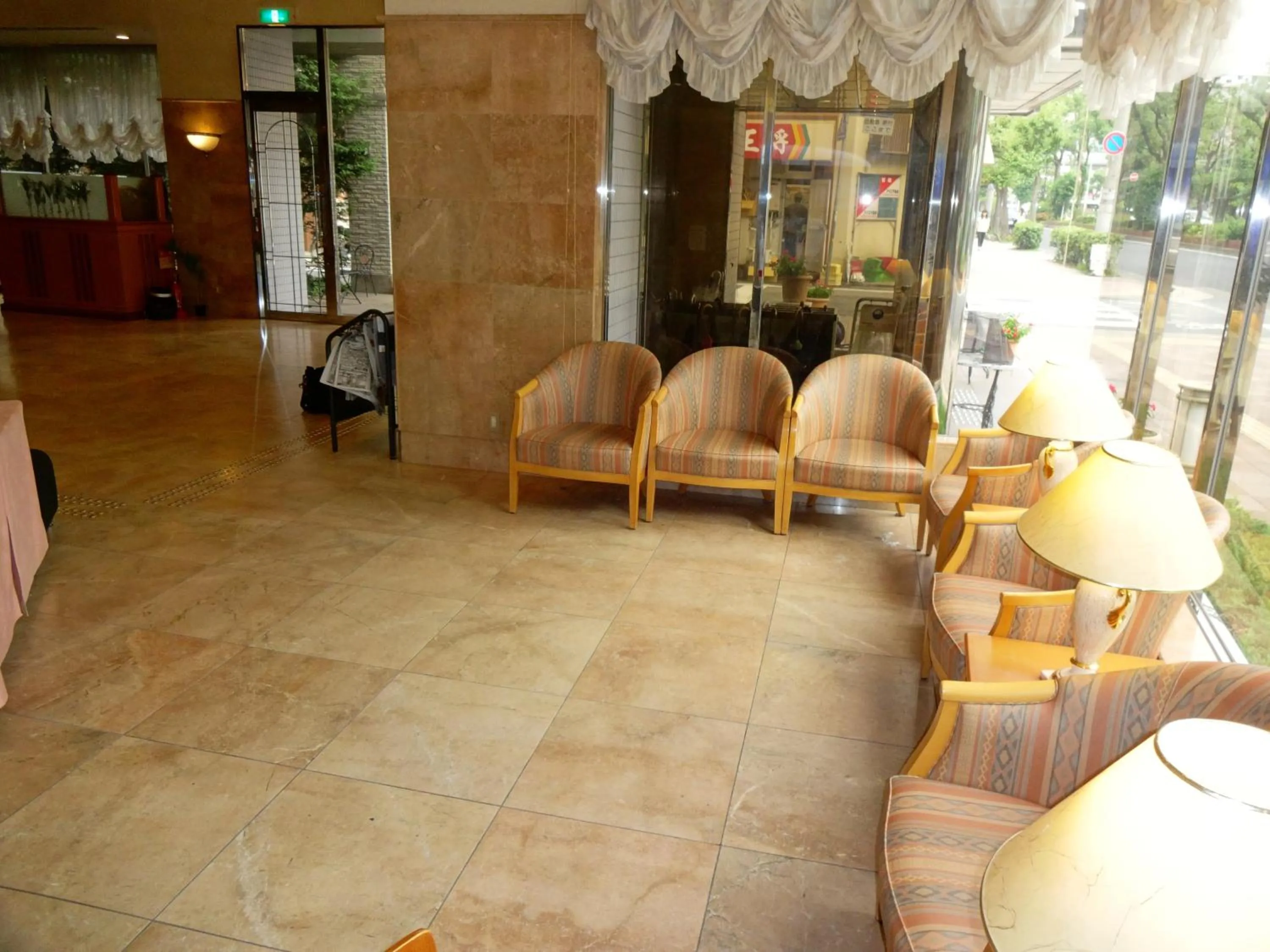 Lobby or reception in Kobe Luminous Hotel