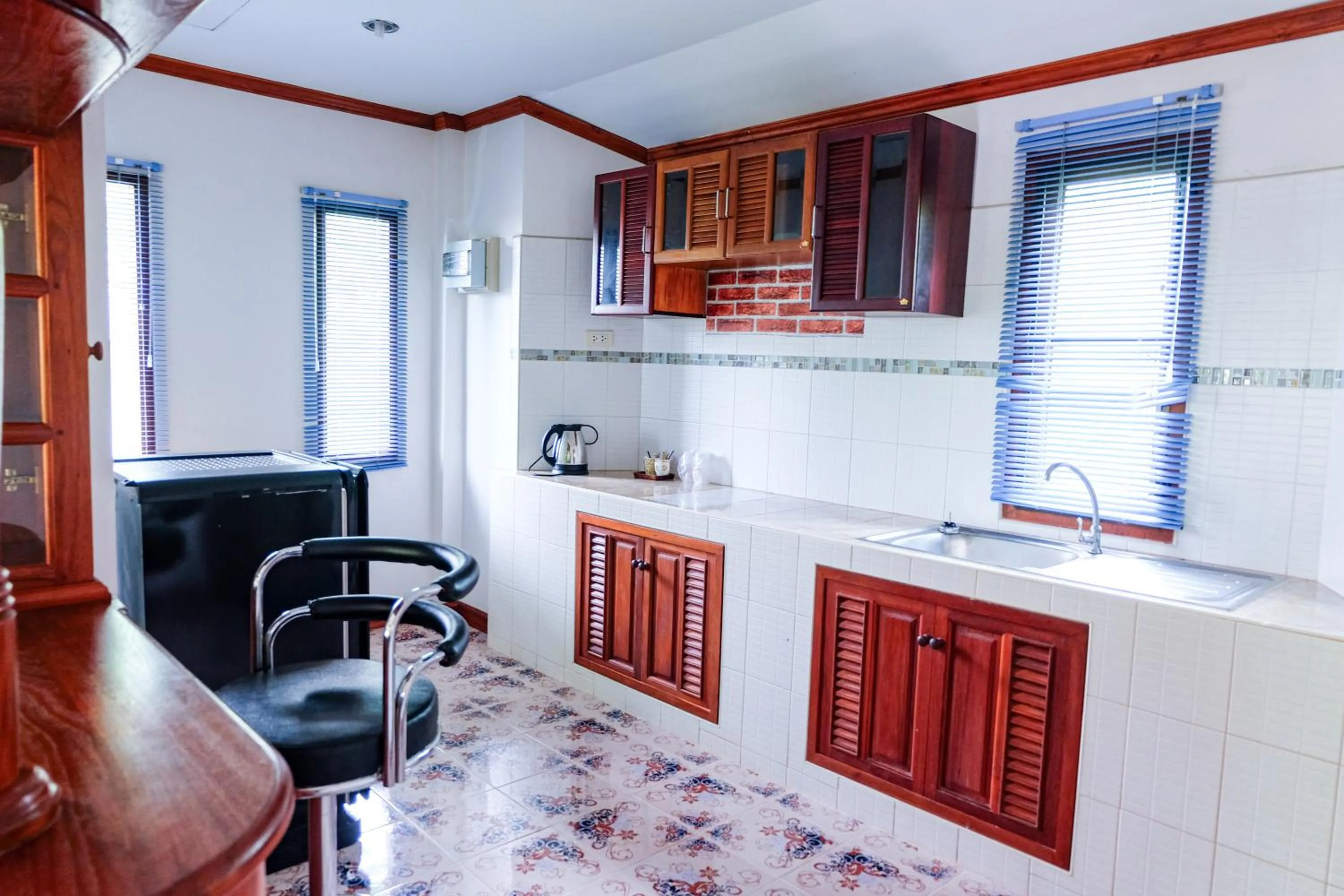 Kitchen or kitchenette in Mont Goei Pai