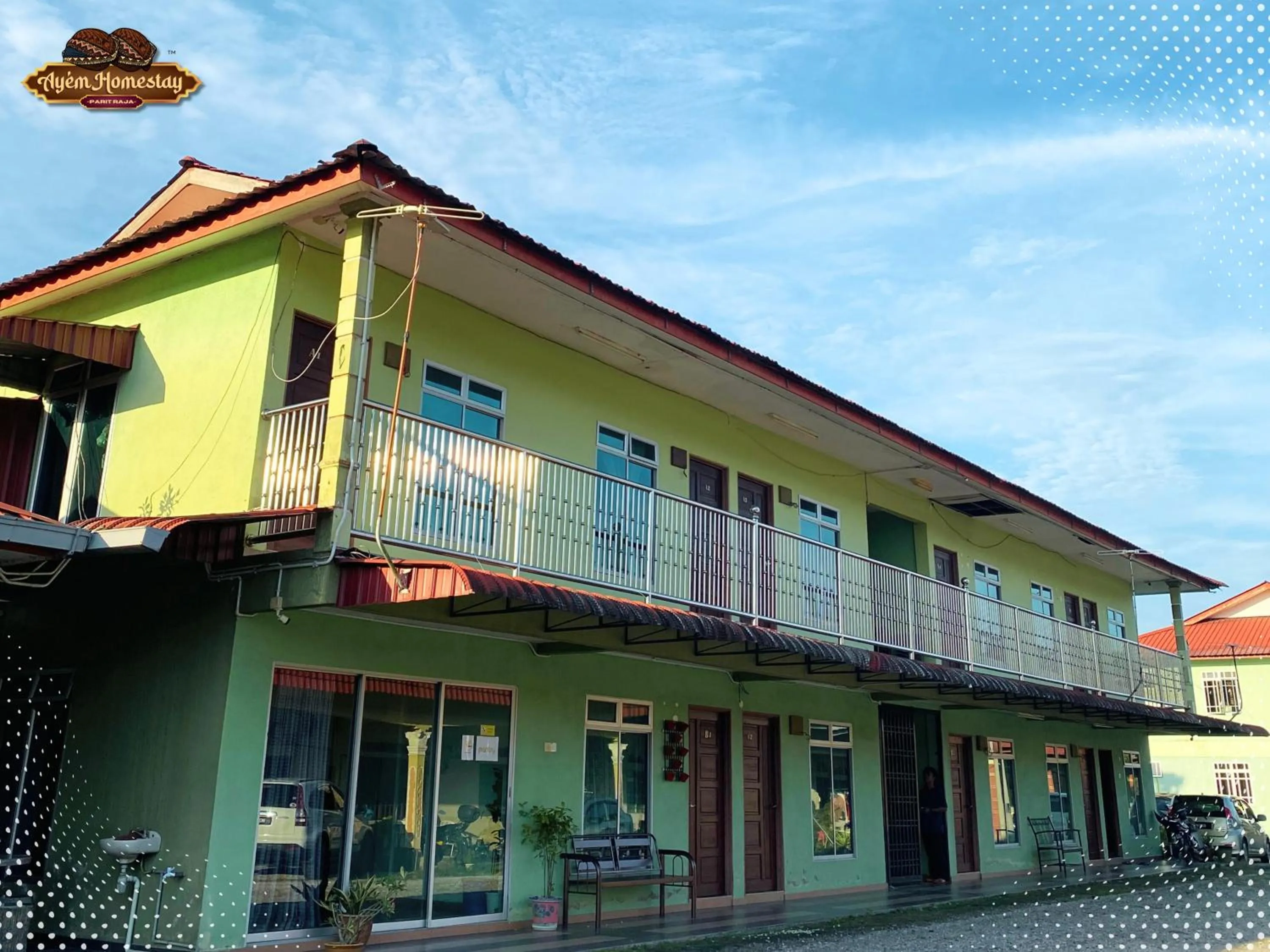 Property building in Ayem Homestay UTHM