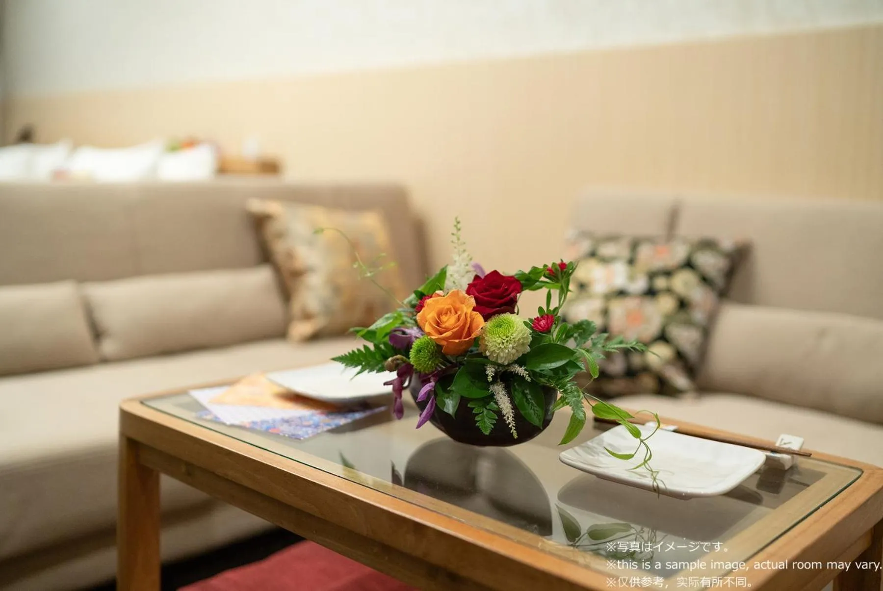 Living room in Stay SAKURA Kyoto Gyoen East