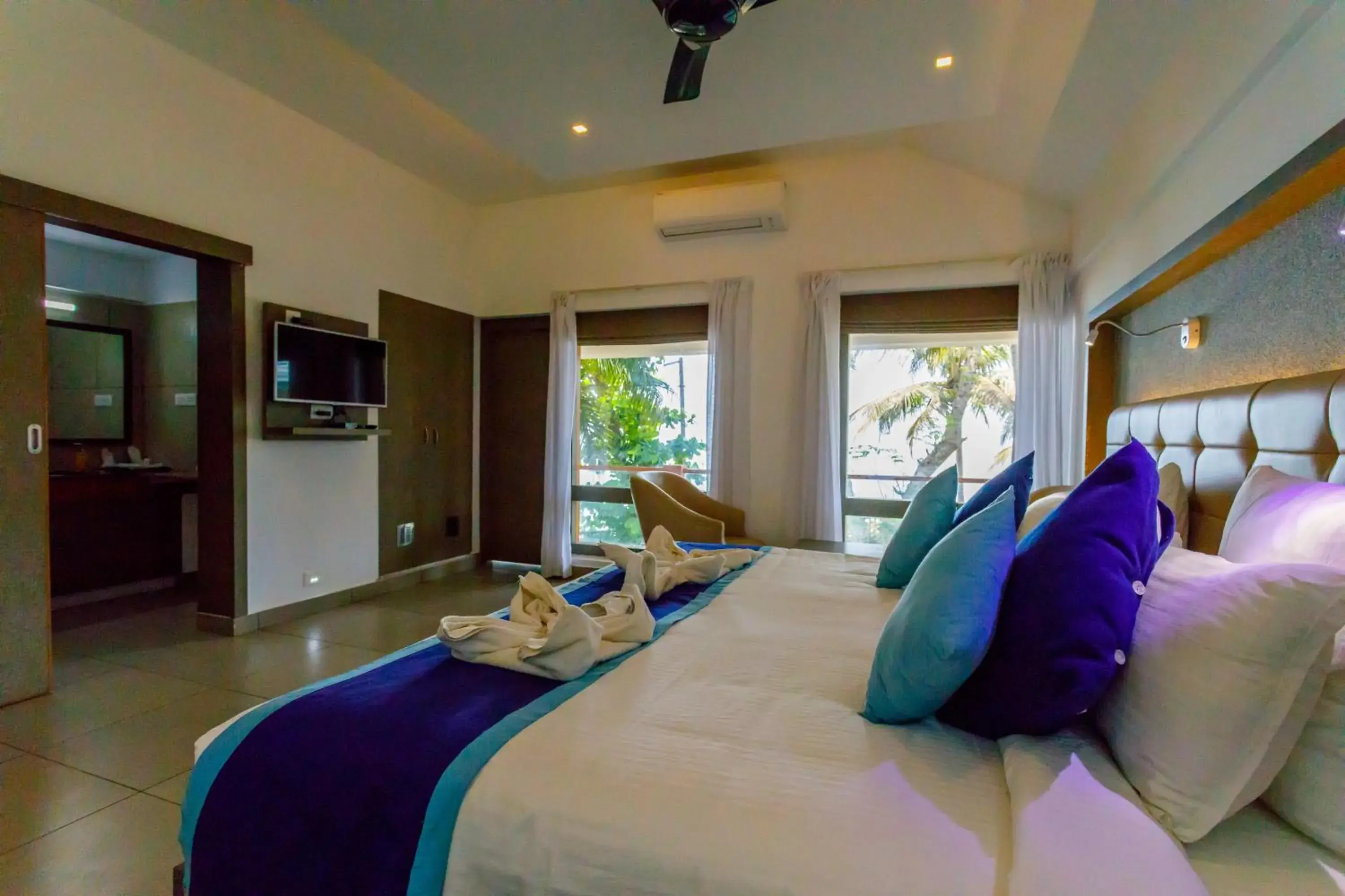 Superior Double or Twin Room with Sea View - single occupancy in Kappad Beach Resort Superior Double or Twin Room with Sea View - single occupancy in Kappad Beach Resort