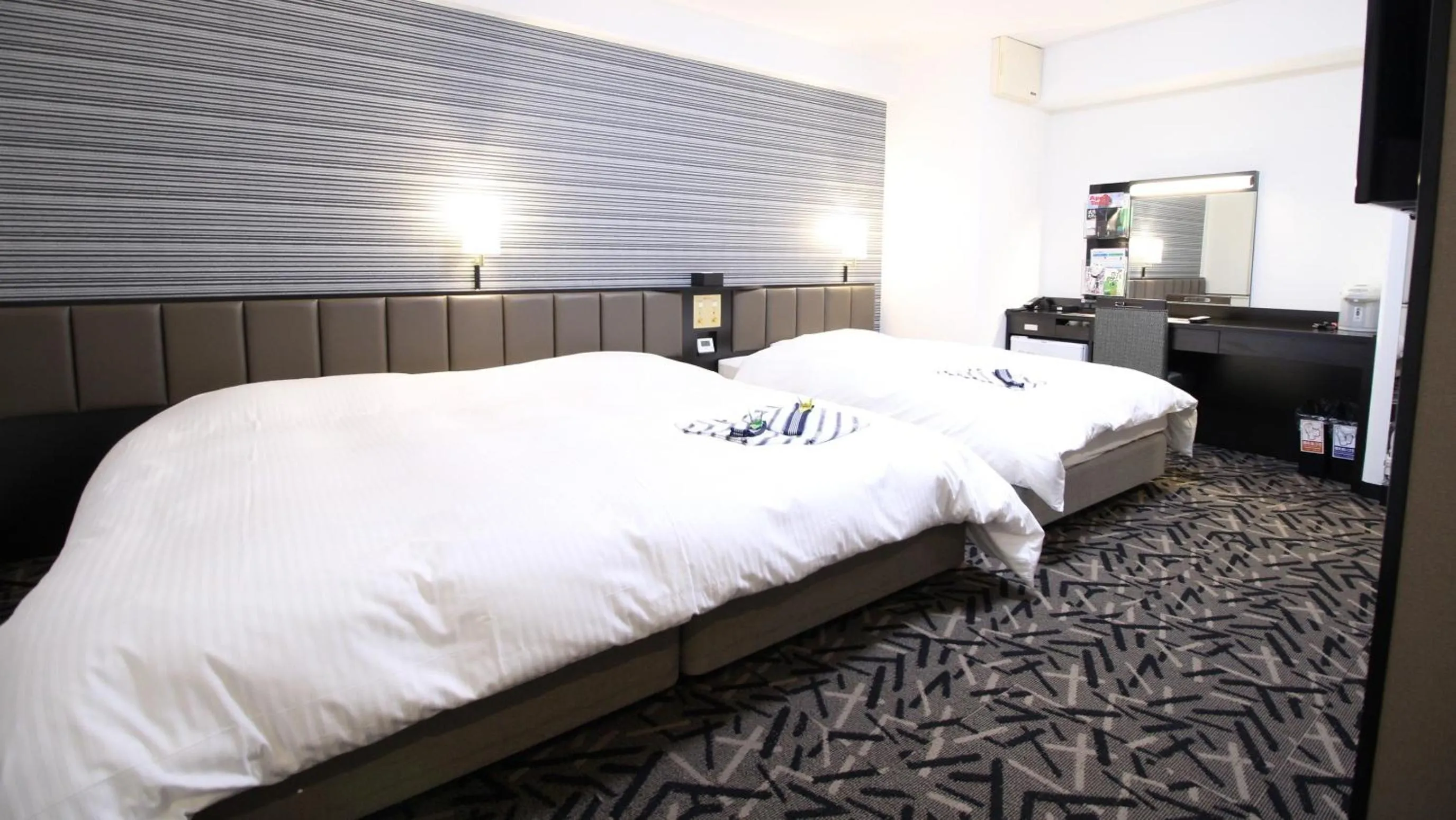 Bed in APA Hotel Hikoneminami