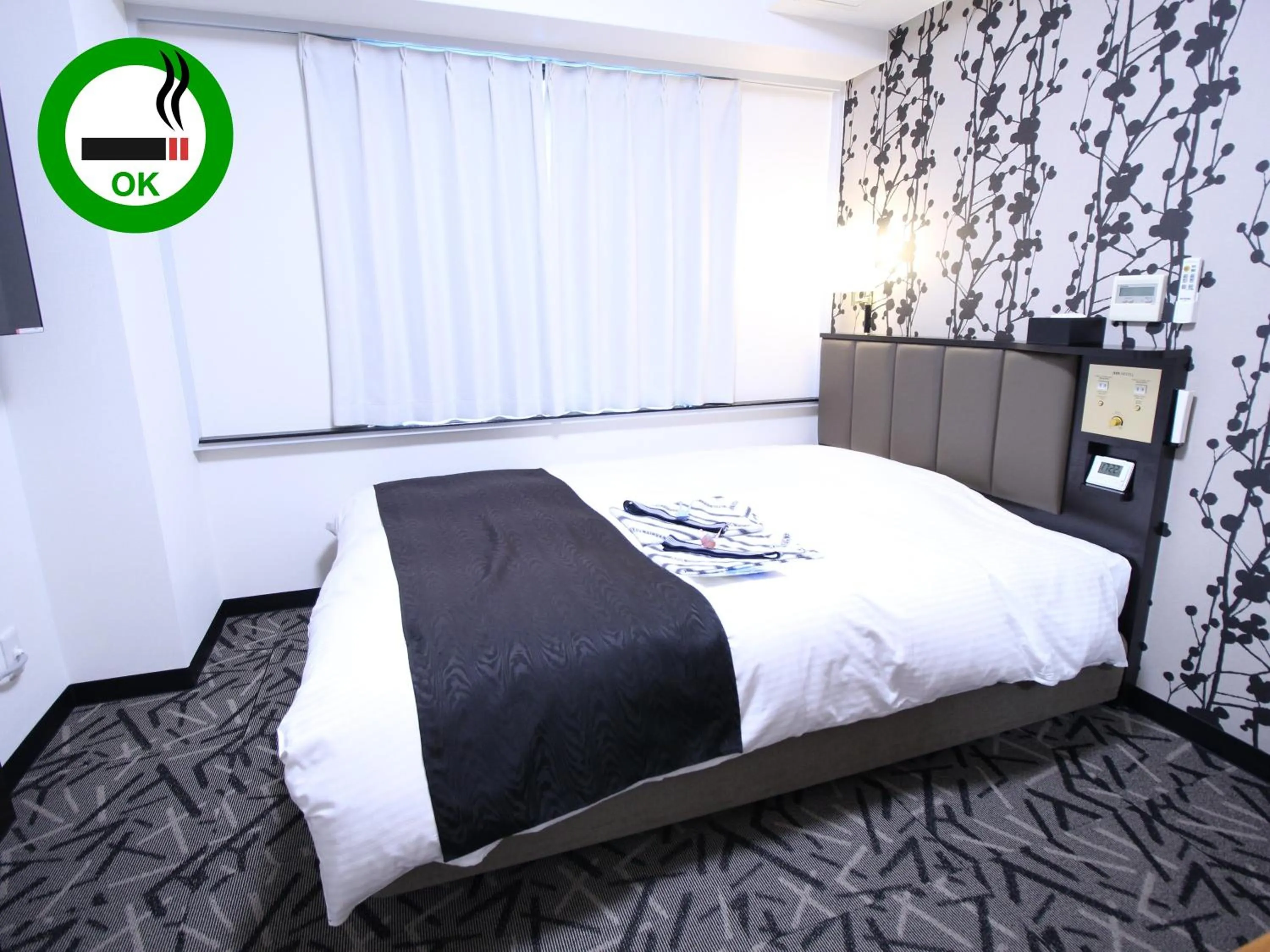 Bed in APA Hotel Hikoneminami