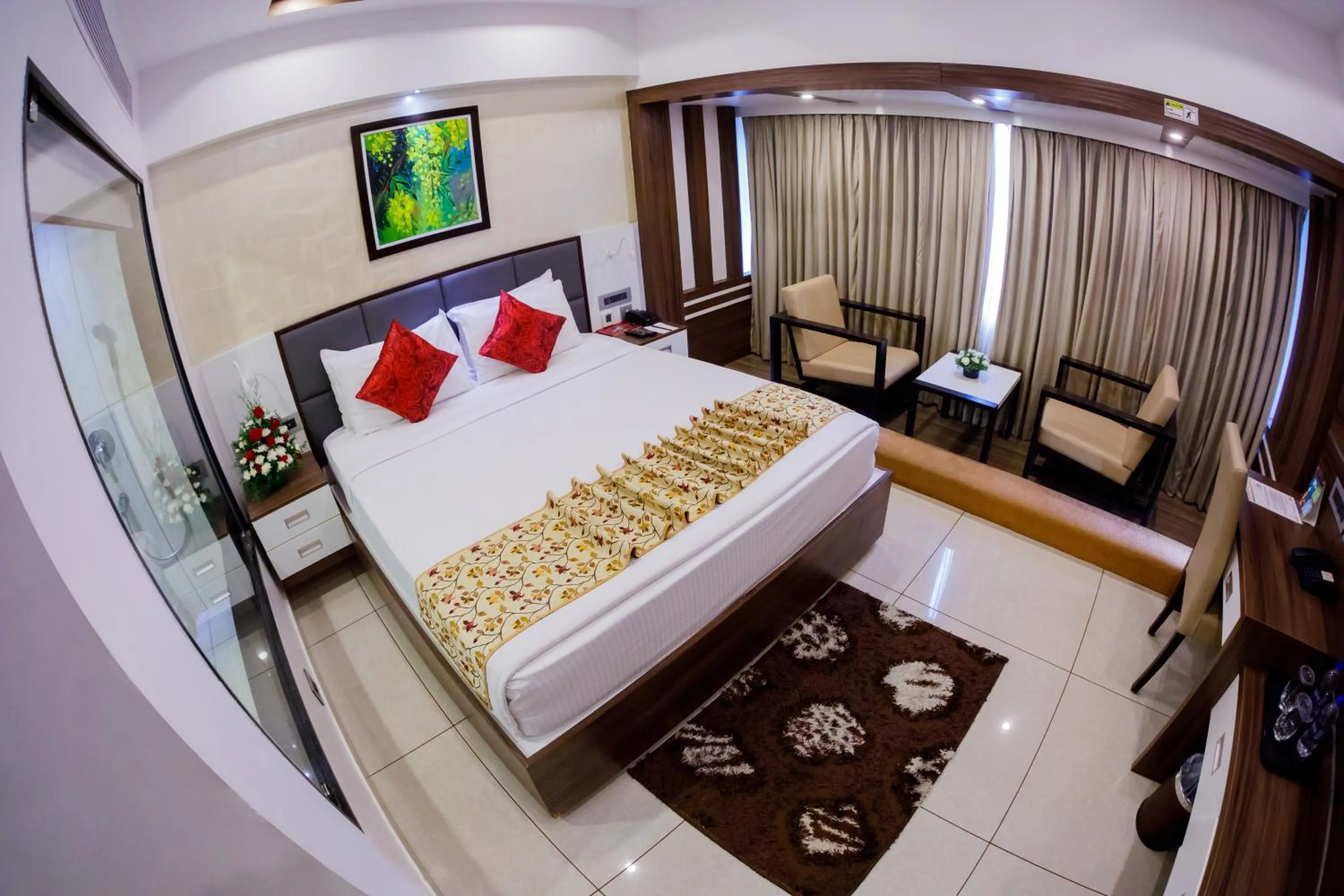 Photo of the whole room, Bed in The Renai Cochin